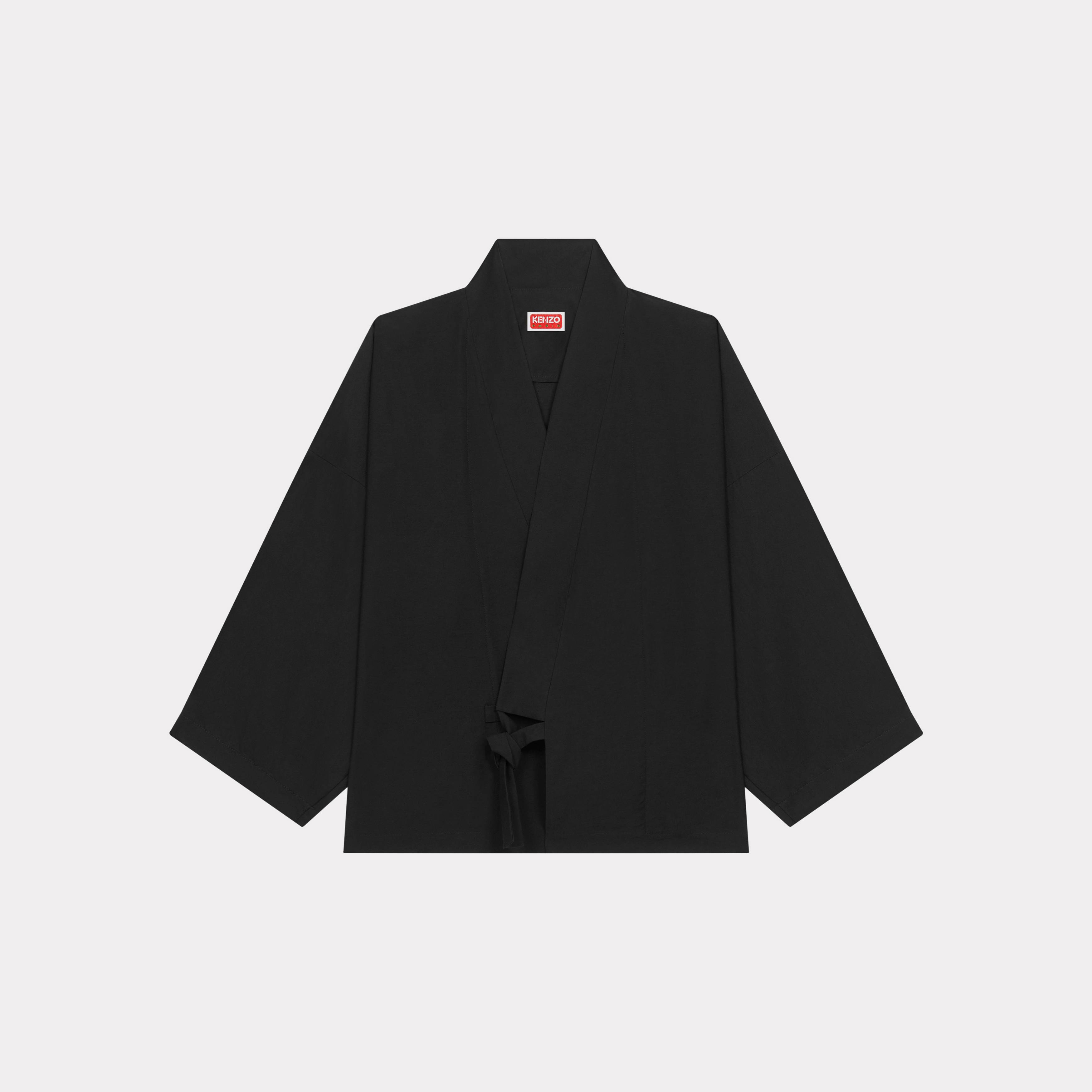 Kenzo Light Kimono Jacket Black - Womens Size Xl