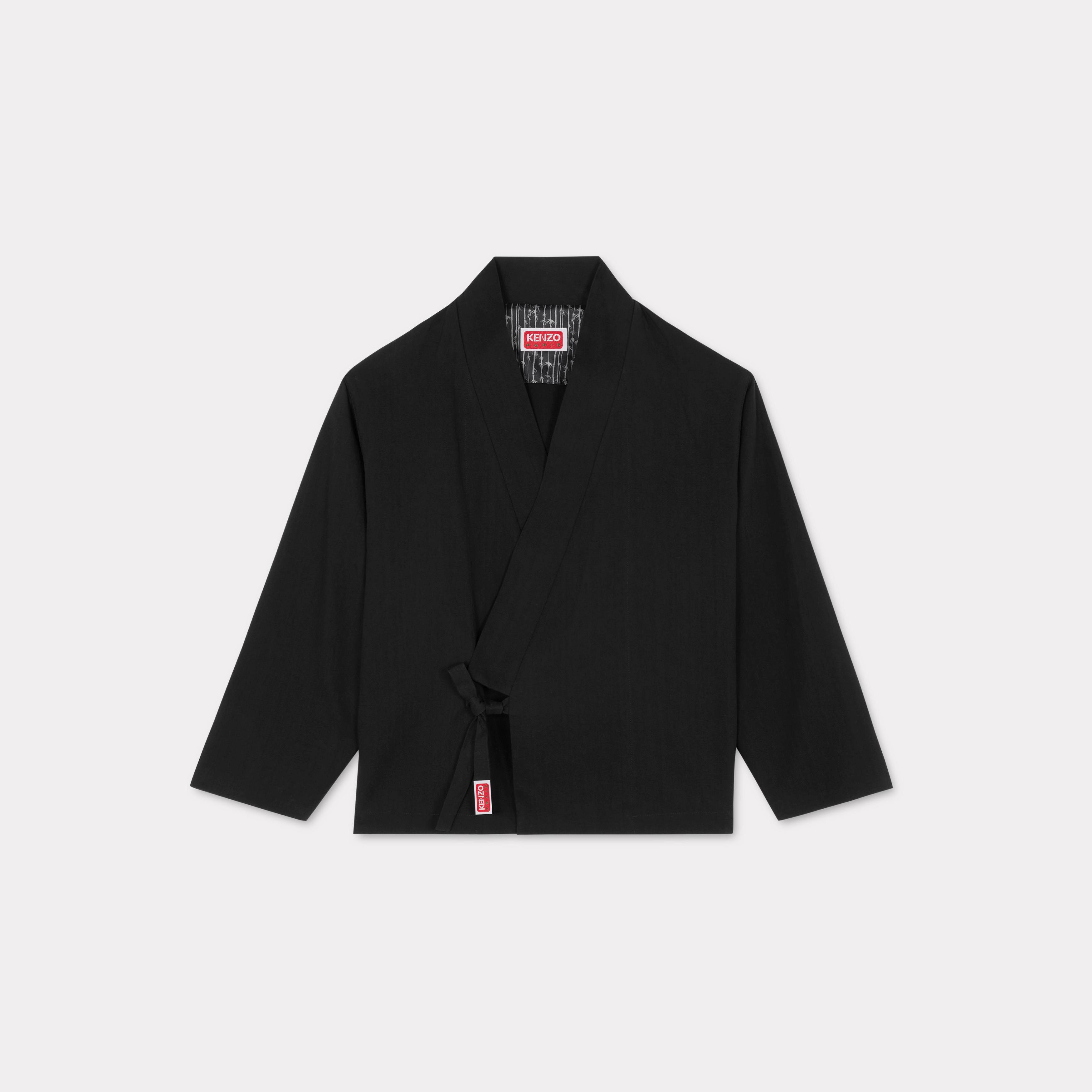 Kenzo Light Kimono Jacket Black - Mens Size M
