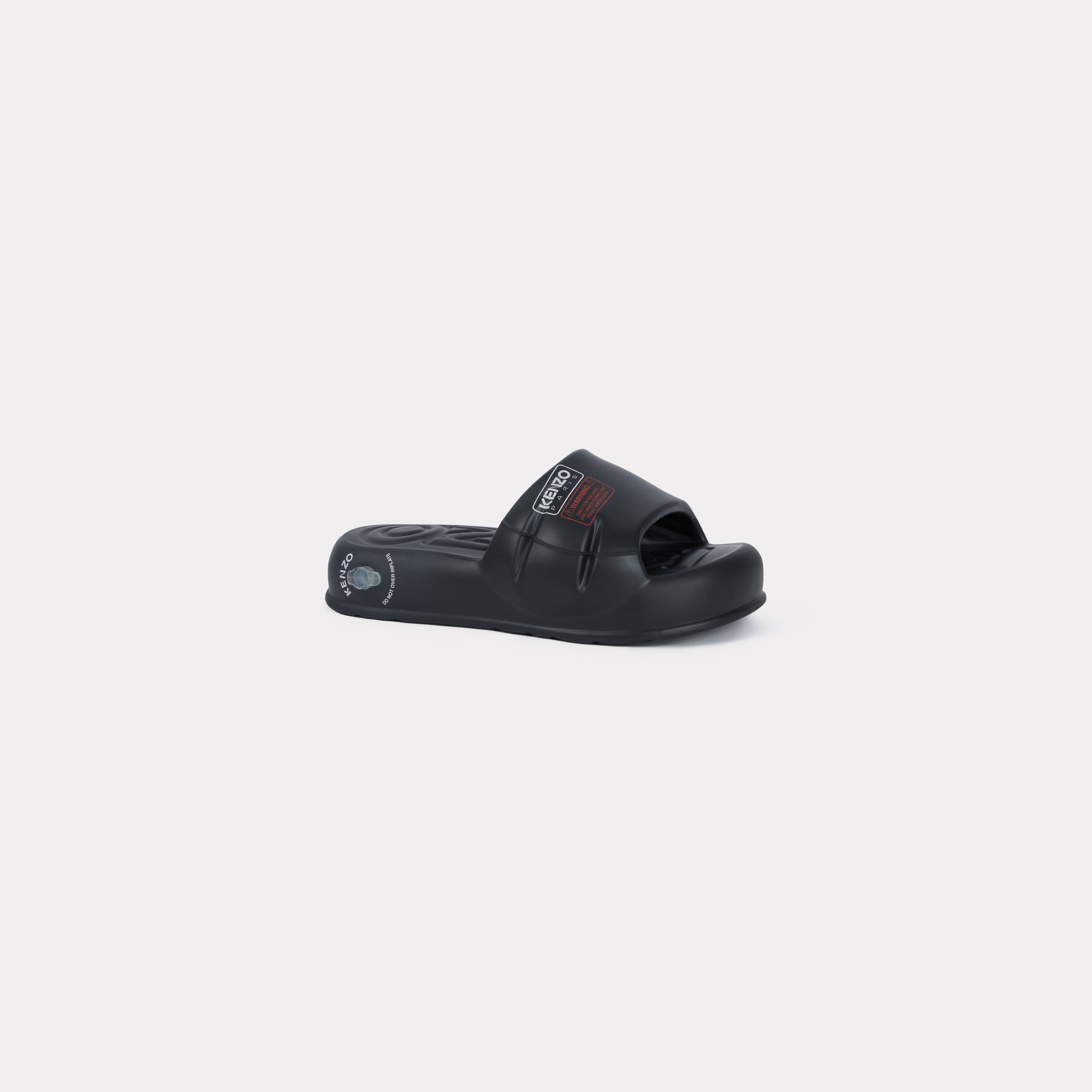 KENZO 'Kenzosplash' Slides Black Womens - Size 39