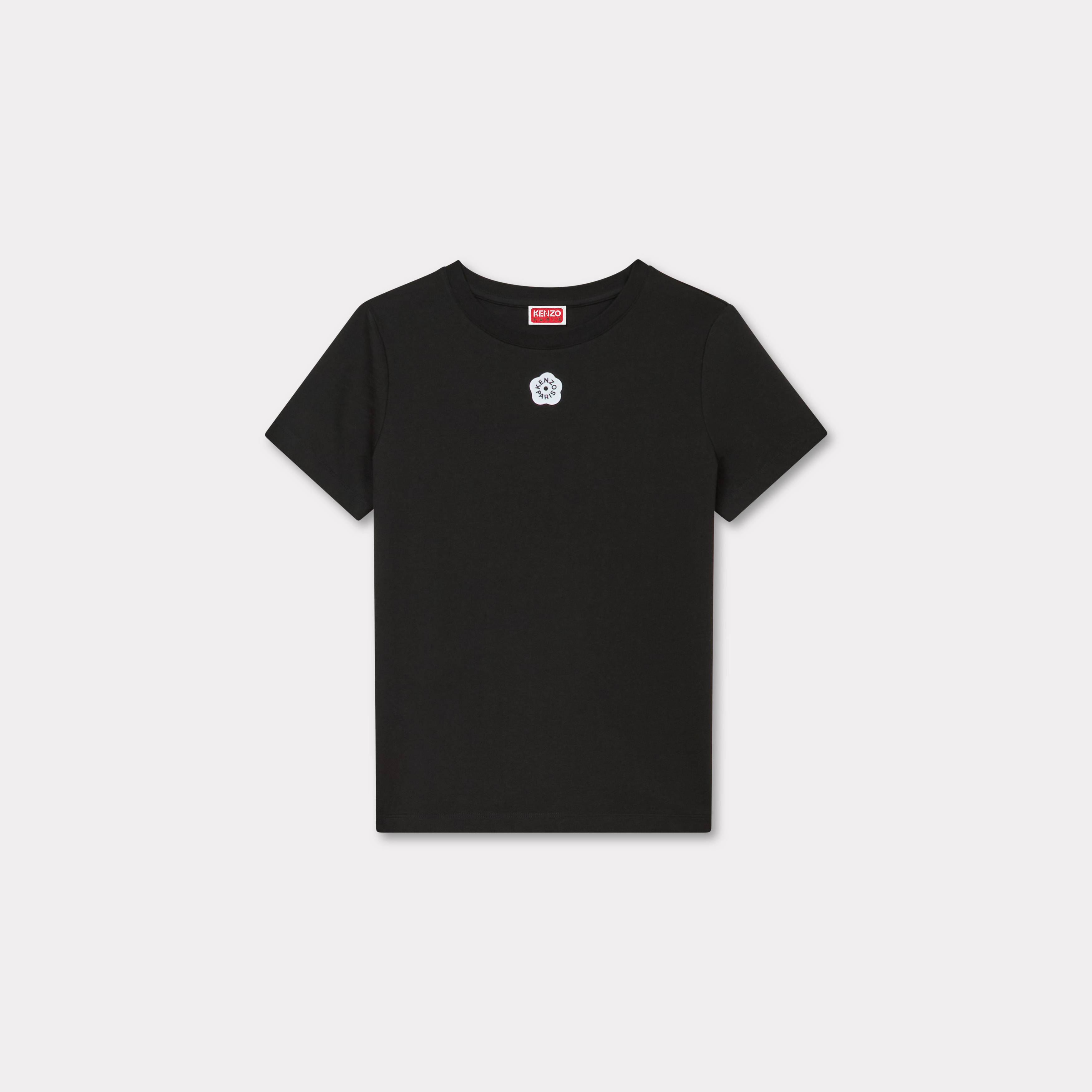 Kenzo 'Boke Flower 2.0' Embroidered T-shirt In Cotton Black - Womens Size M