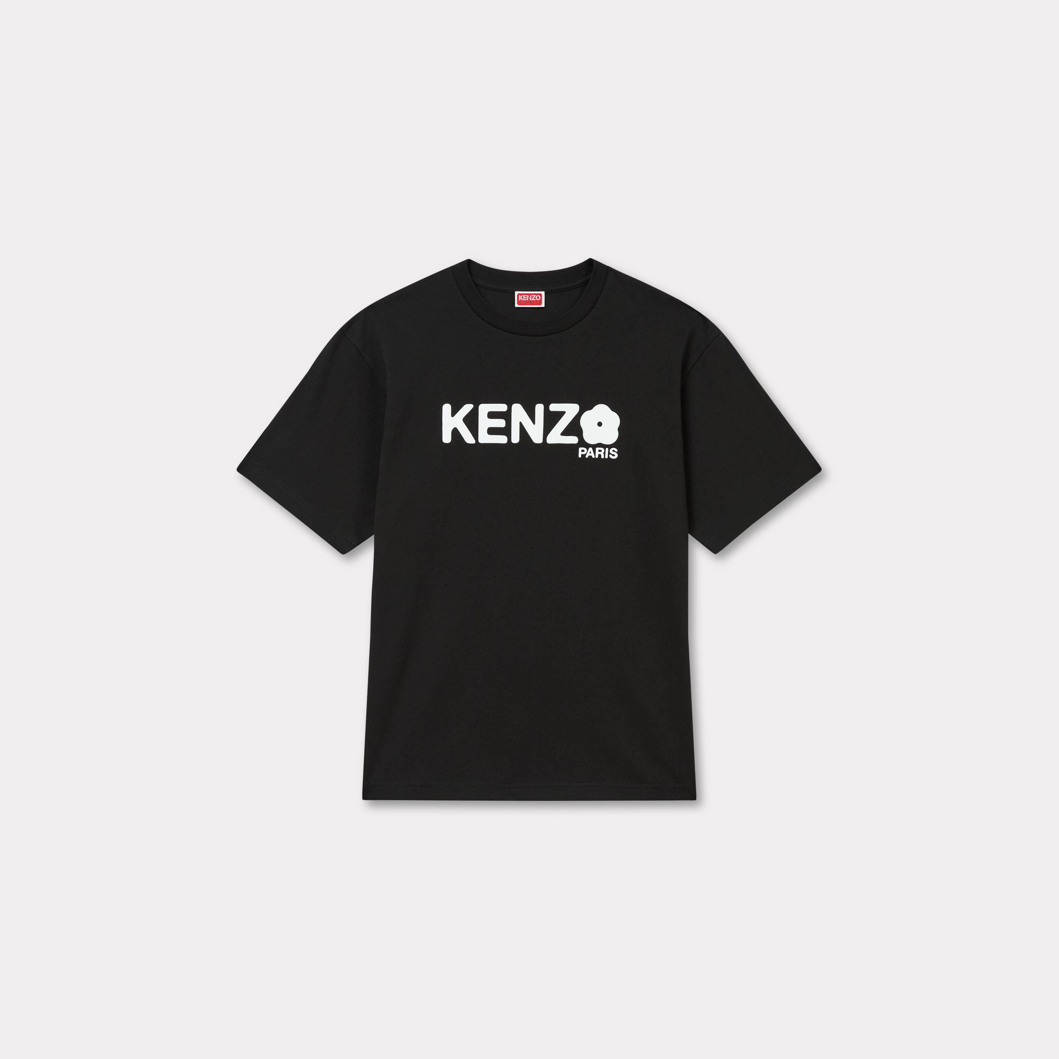 KENZO 'Boke Flower 2.0' Oversized T-shirt , Man, Black, Size Xxl, Cotton