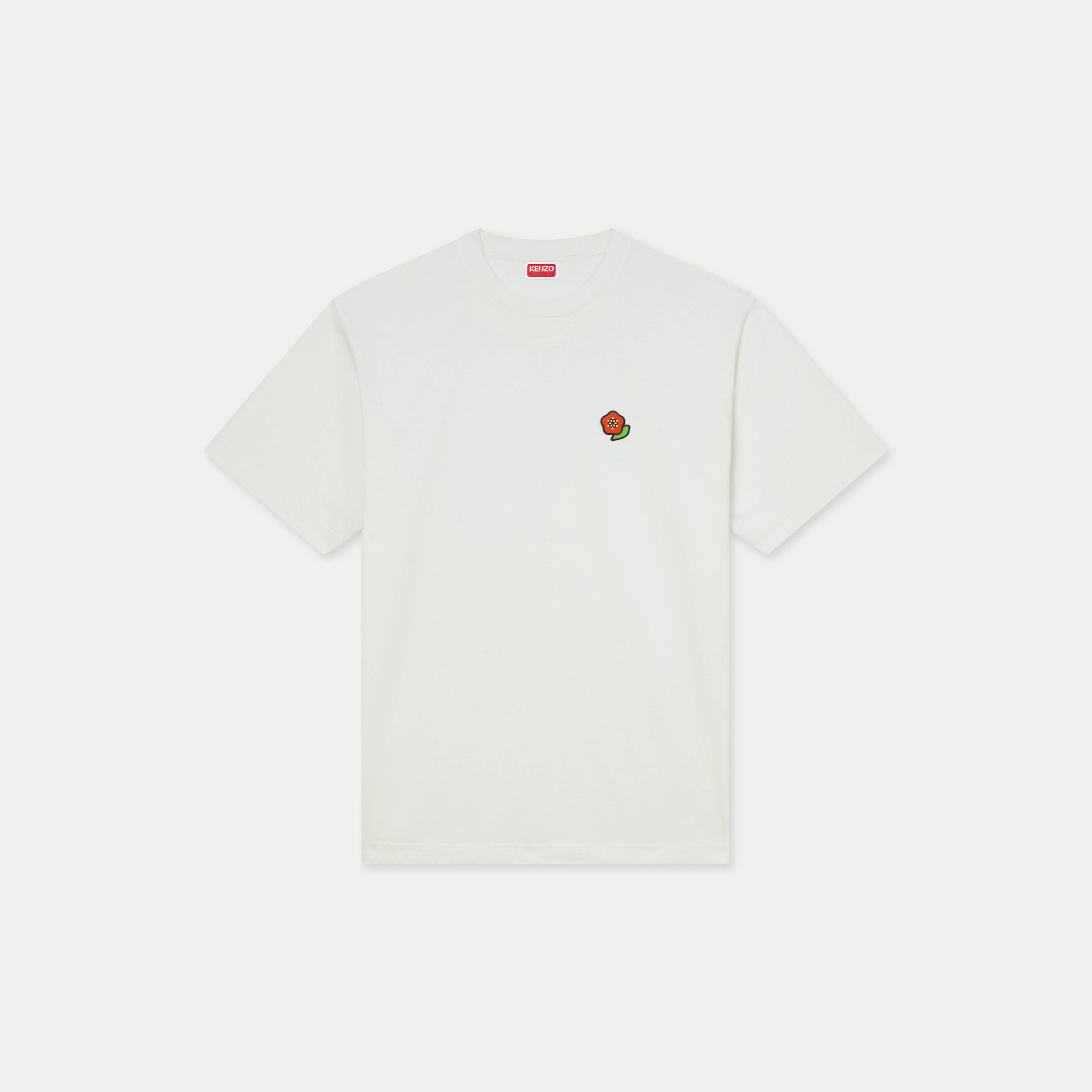 Kenzo 'Kenzo Pop' Embroidered T-shirt In Cotton Off White - Mens Size Xs