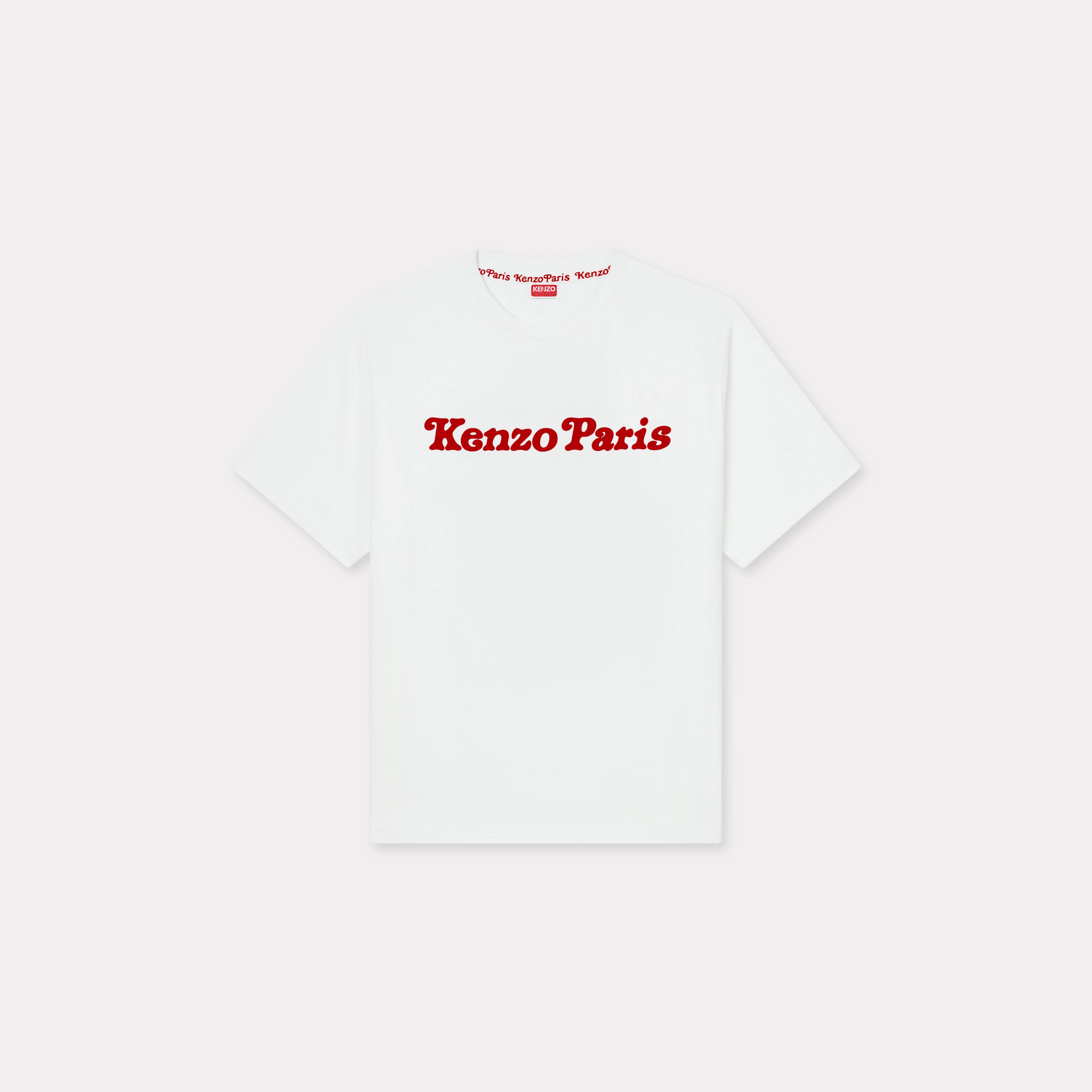 'Kenzo By Verdy' Oversized T-shirt In Cotton Off White - Mens Size Xxl