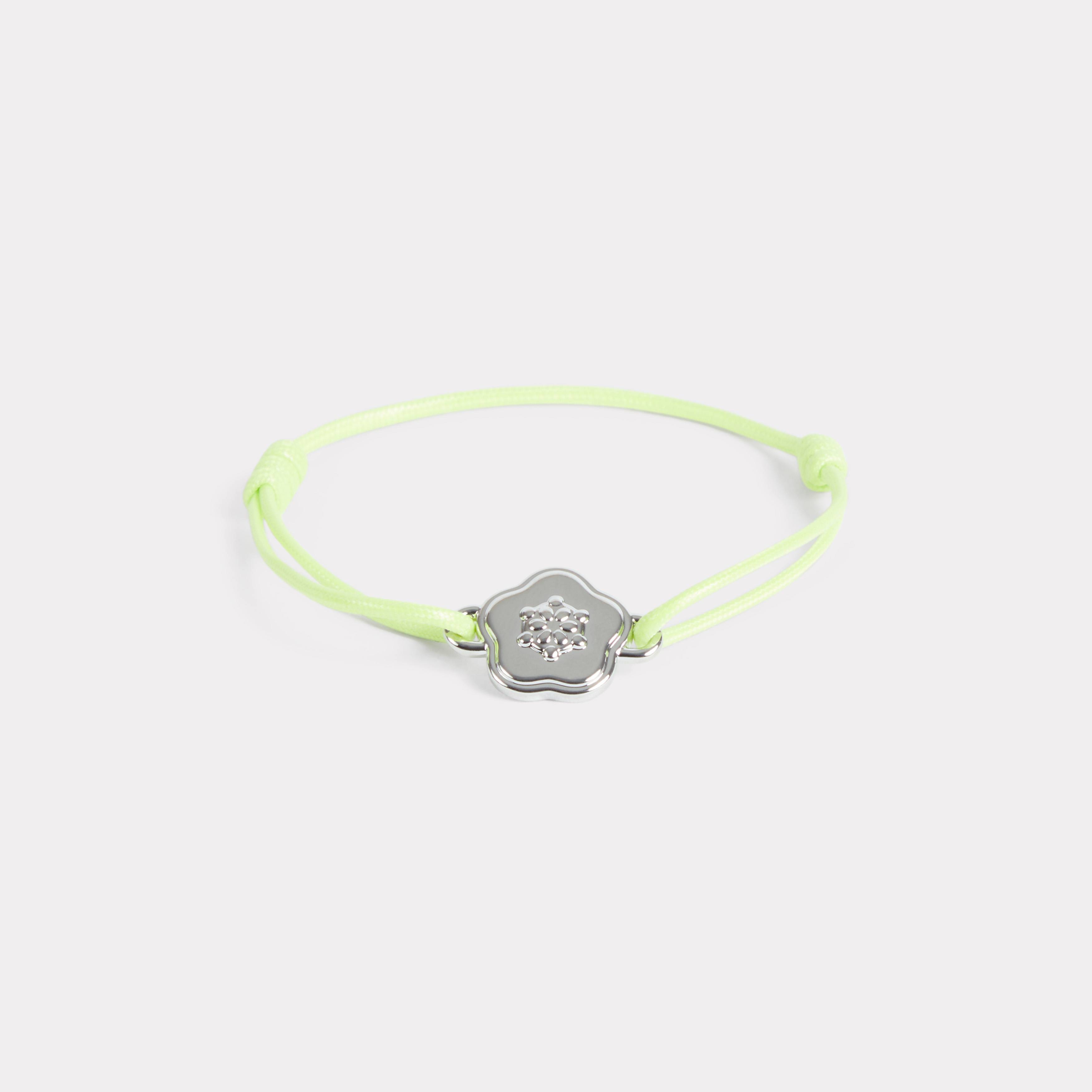 KENZO 'Boke Flower' Friendship Bracelet, Woman, Absinthe, Size One, Polyester