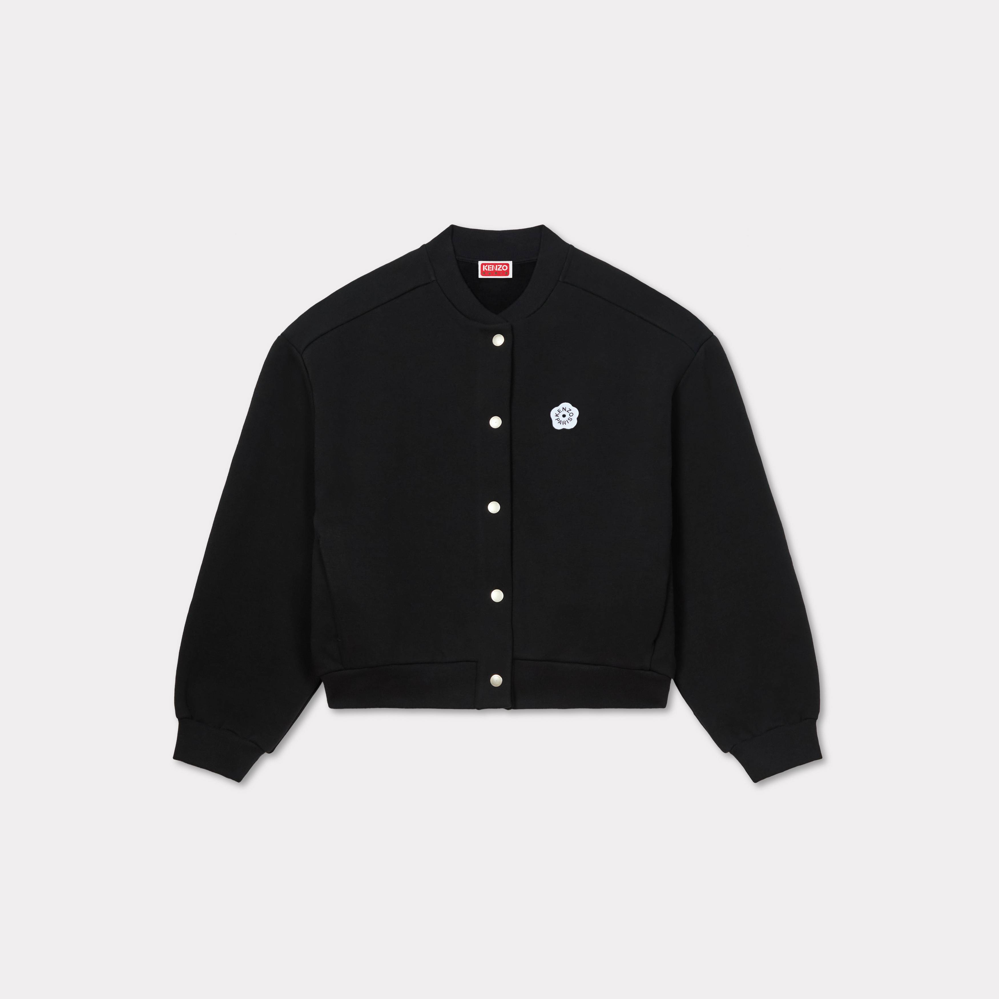KENZO 'Boke Flower 2.0' Embroidered Cocoon Blouson Black Womens - Size S