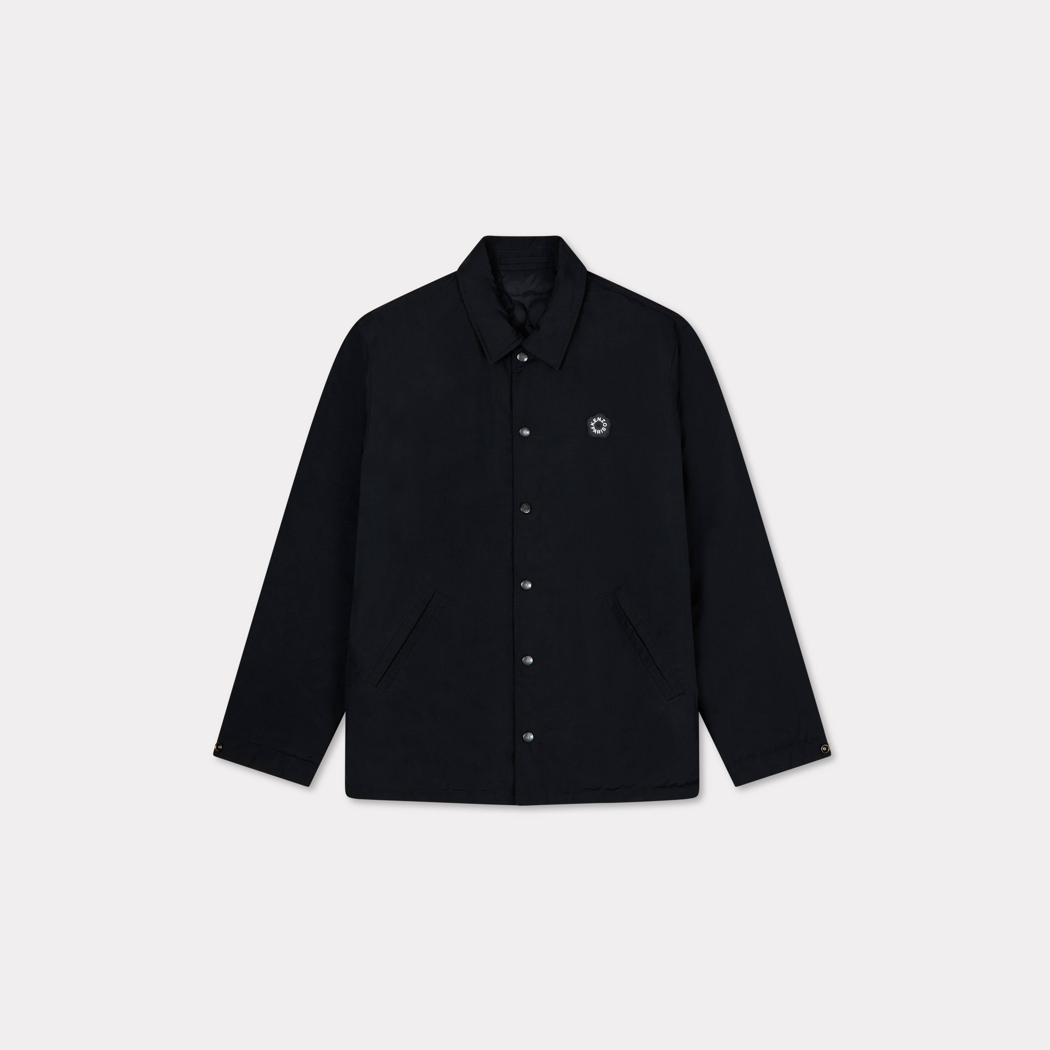 KENZO 'Boke Flower 2.0' Reversible Heavy Coach Jacket, Man, Black, Size Xxl, Nylon