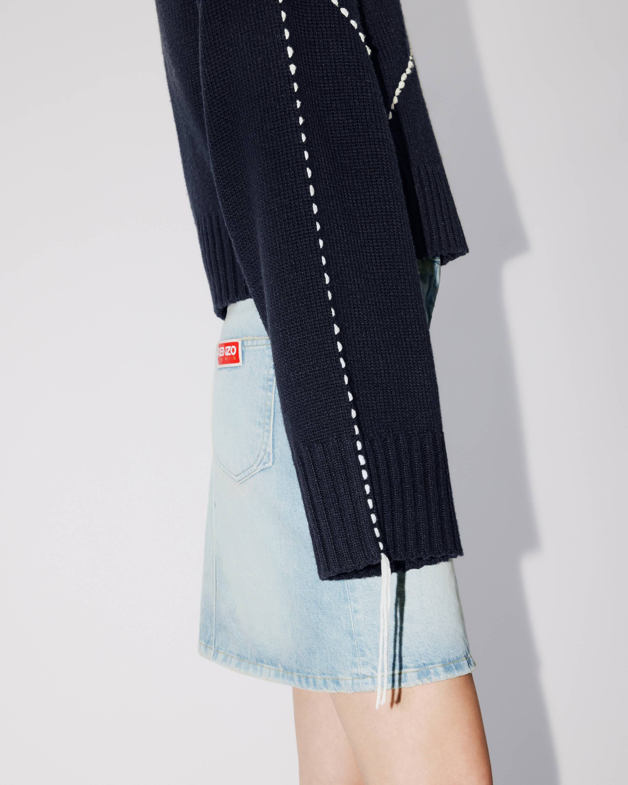 'KENZO Sashiko Stitch' embroidered jumper Women's KENZO