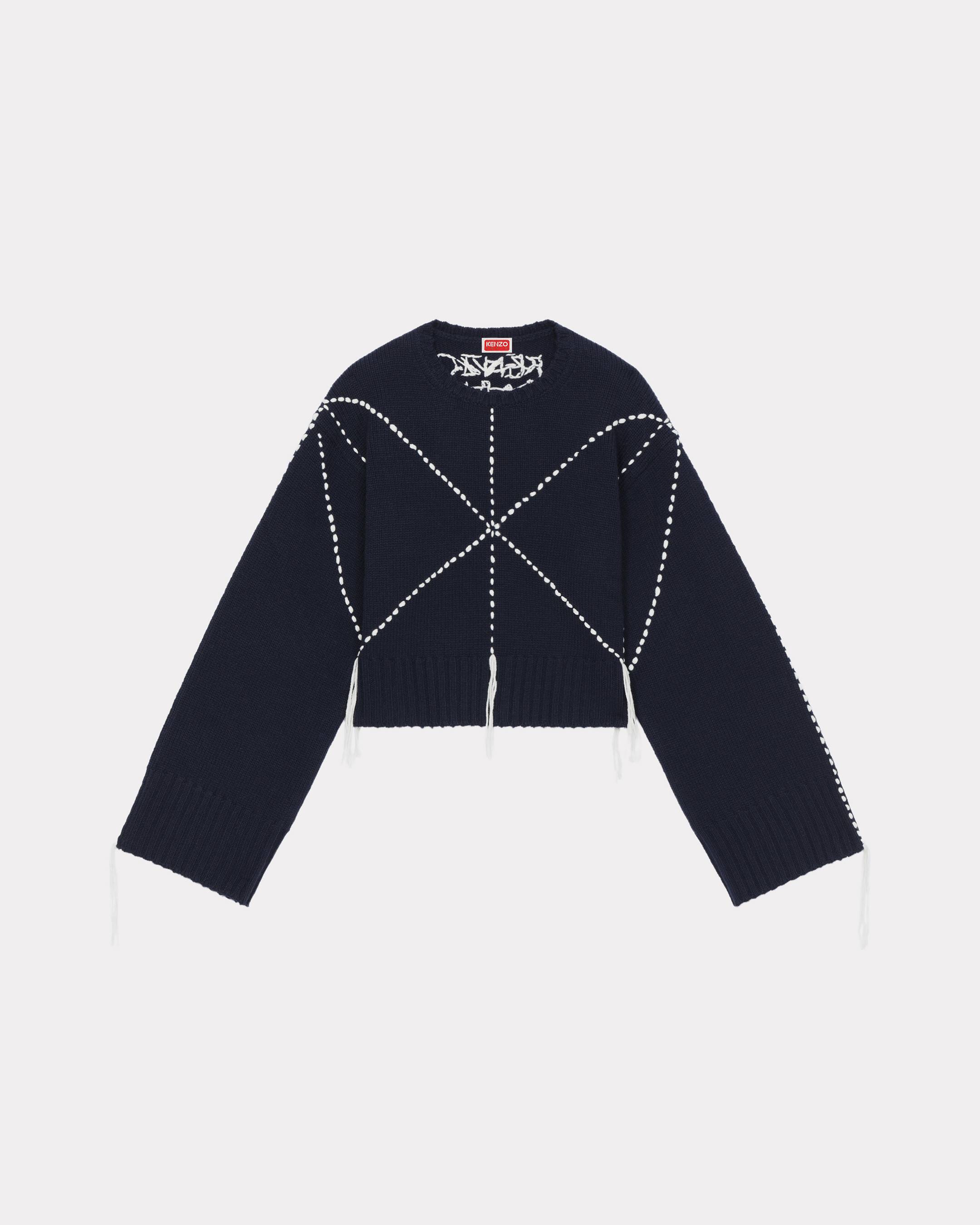 'KENZO Sashiko Stitch' embroidered jumper Women's KENZO