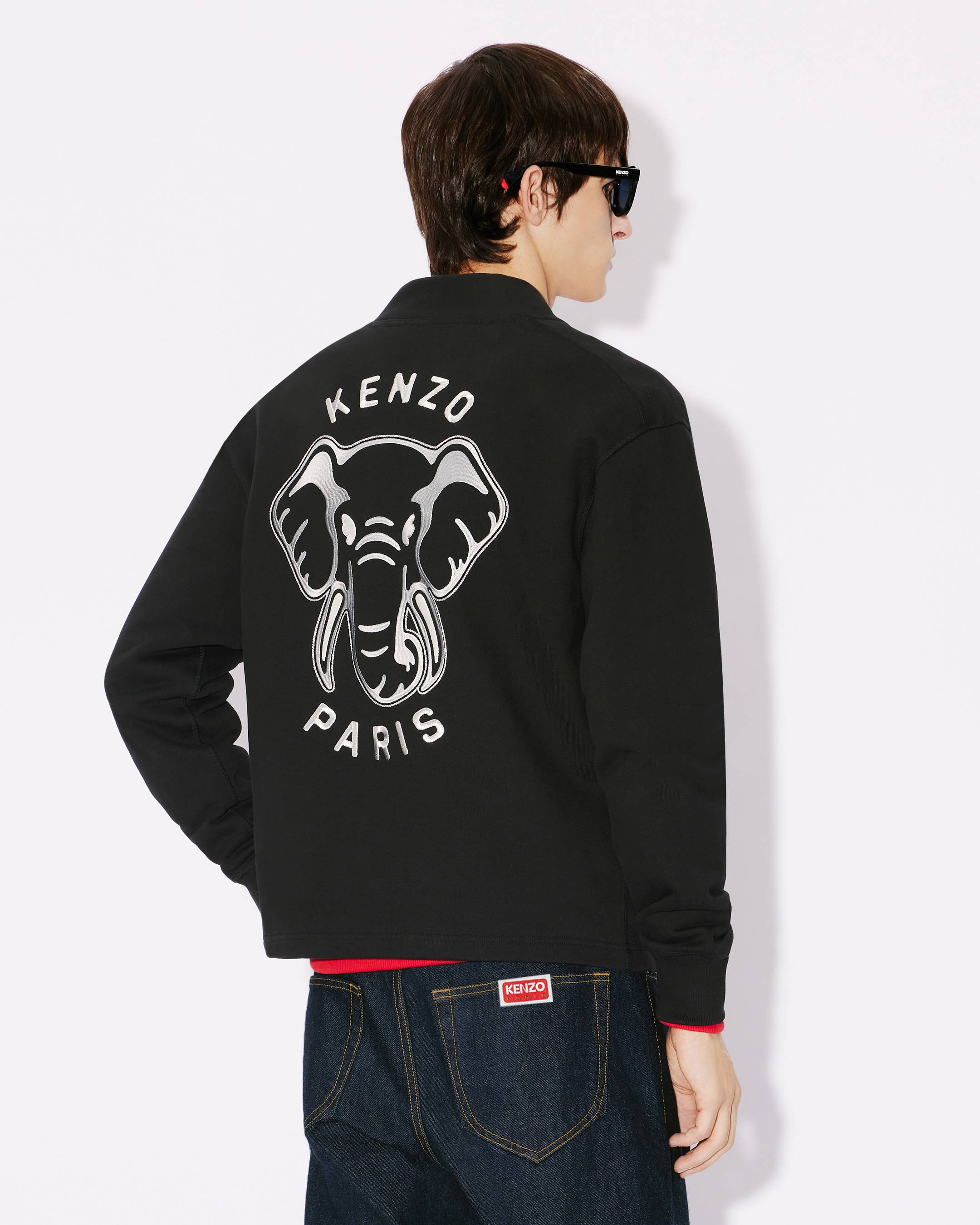KEN ZO' classic embroidered cardigan