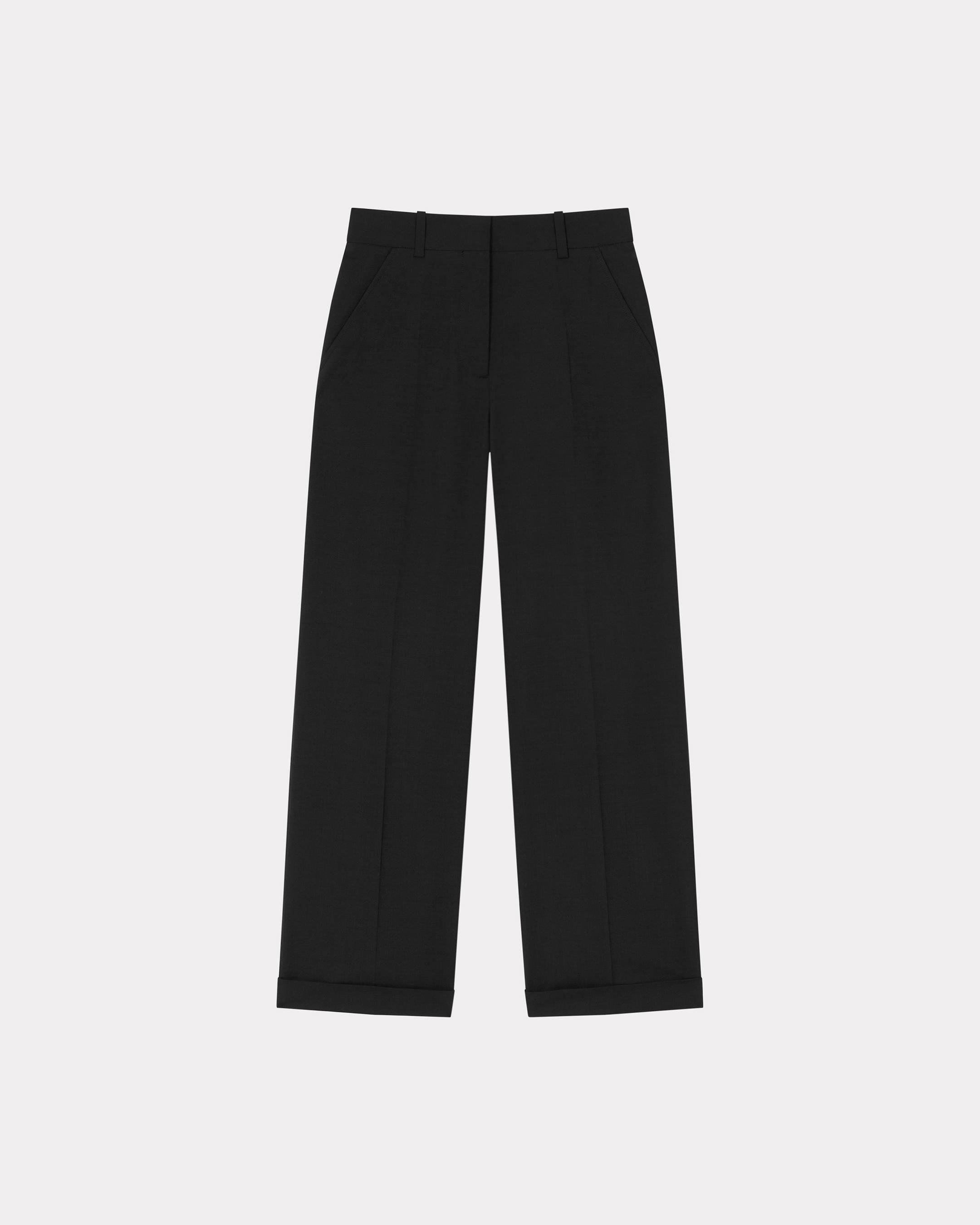 Tailored pants in virgin wool | Women's | KENZO