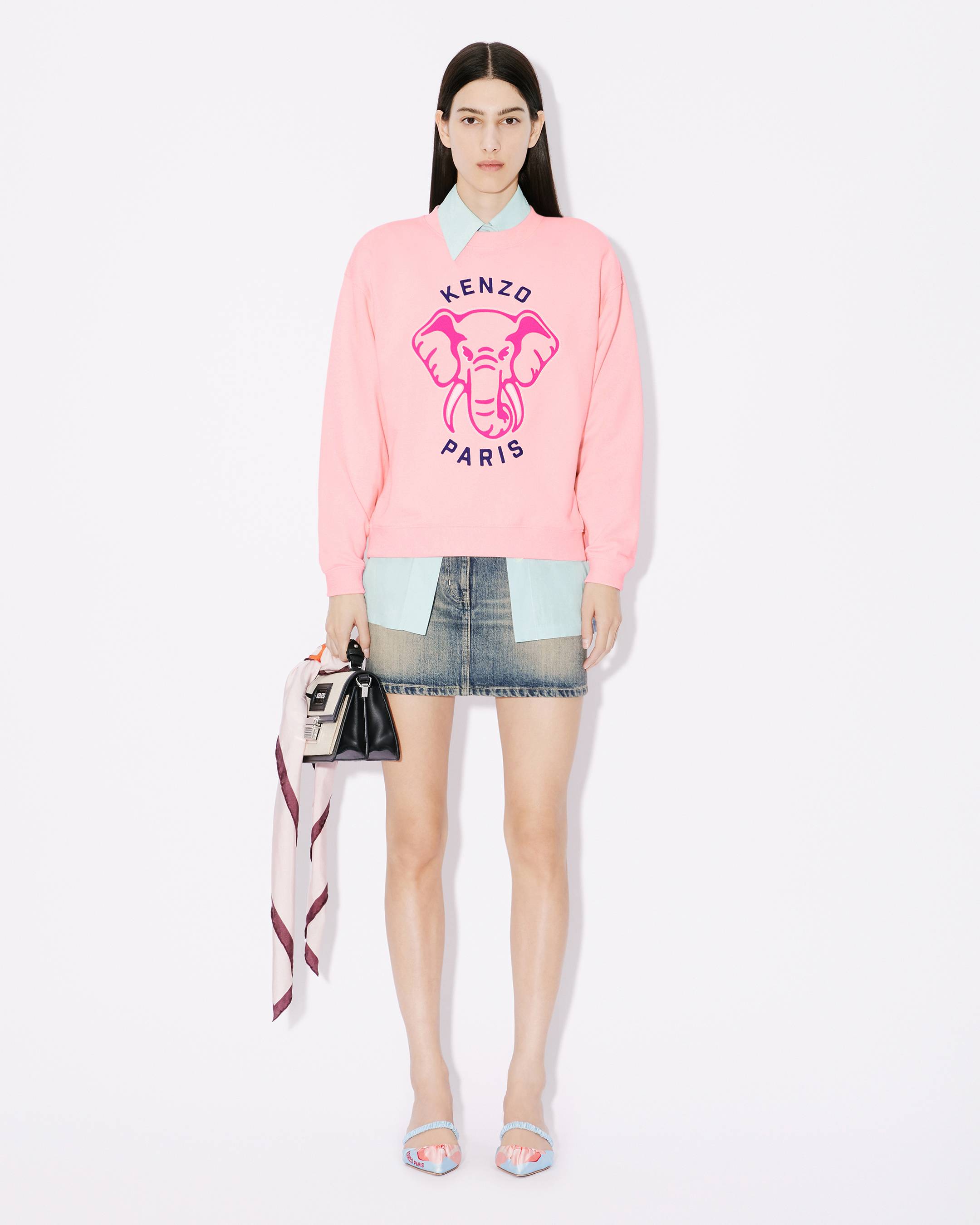 KENZO Elephant' embroidered sweatshirt