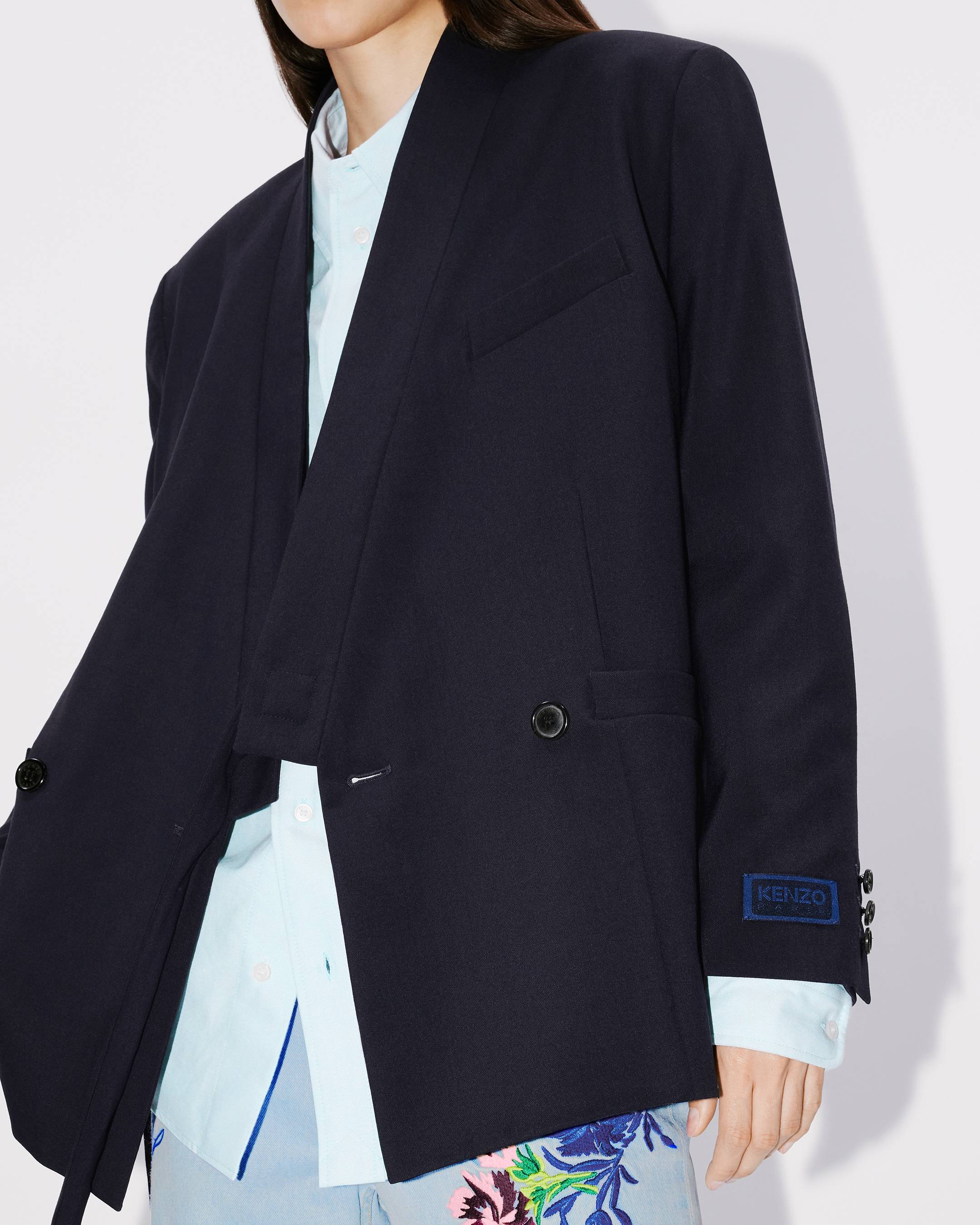KENZO by NIGO 22AW KIMONO COAT M ネイビー KENZO by NIGO 22AW KIMONO COAT M ネイビー - メルカリ