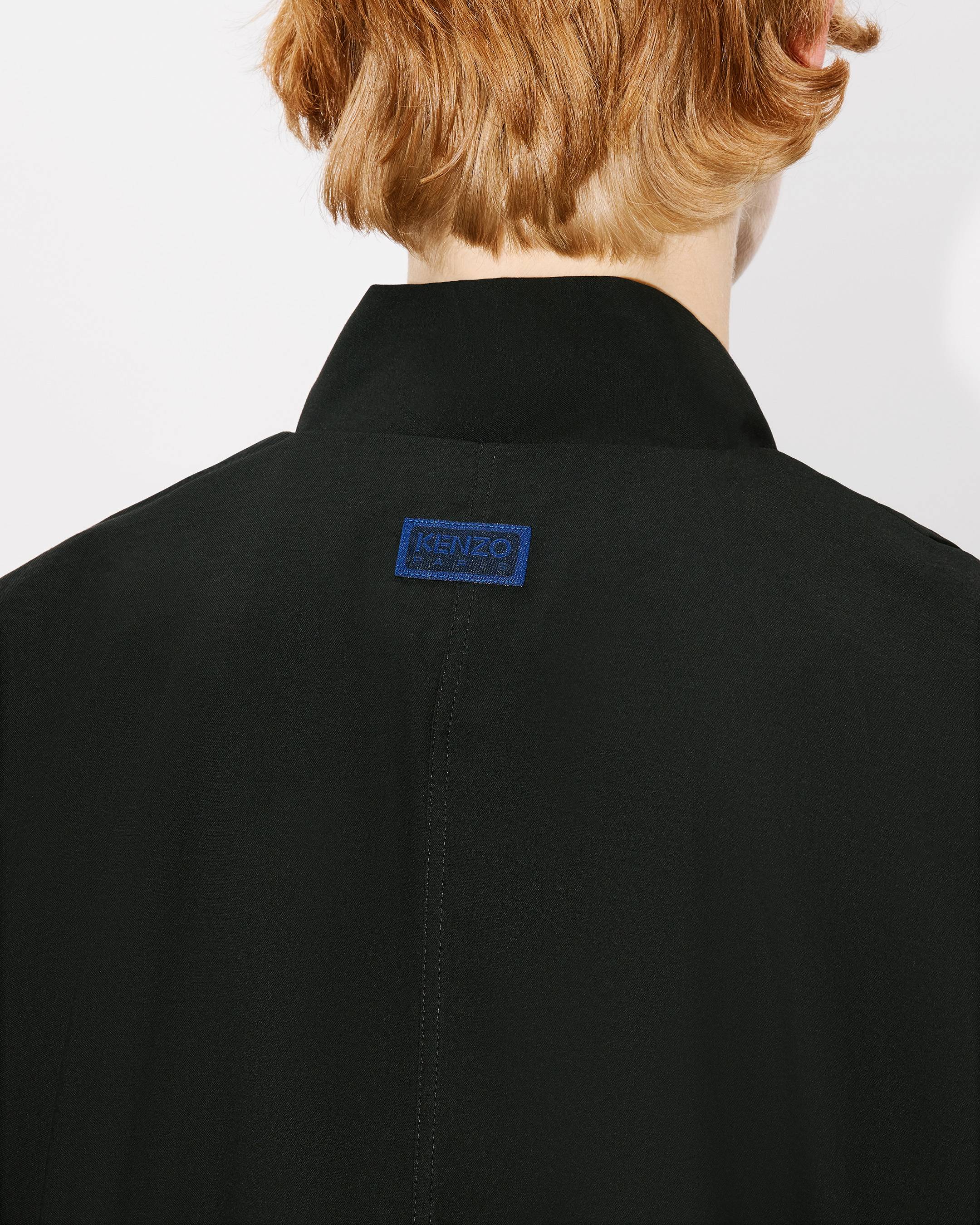 アウターその他 KENZO Women Outer FF52BL1934MT 99J Black KENZO Happy Tiger' embroidered teddy jacket | Women's | KENZO