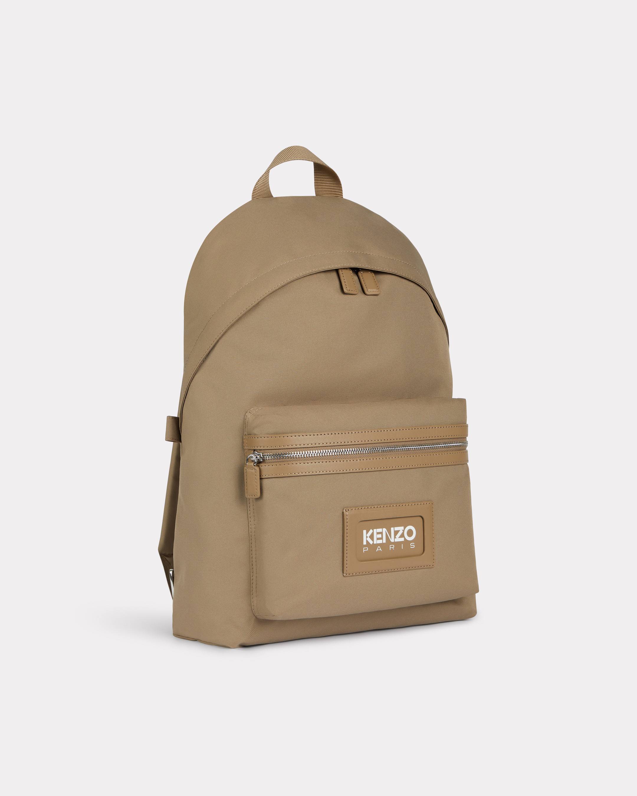 KENZO 'Graphy' Backpack, Man, Tan, Size One, Leather