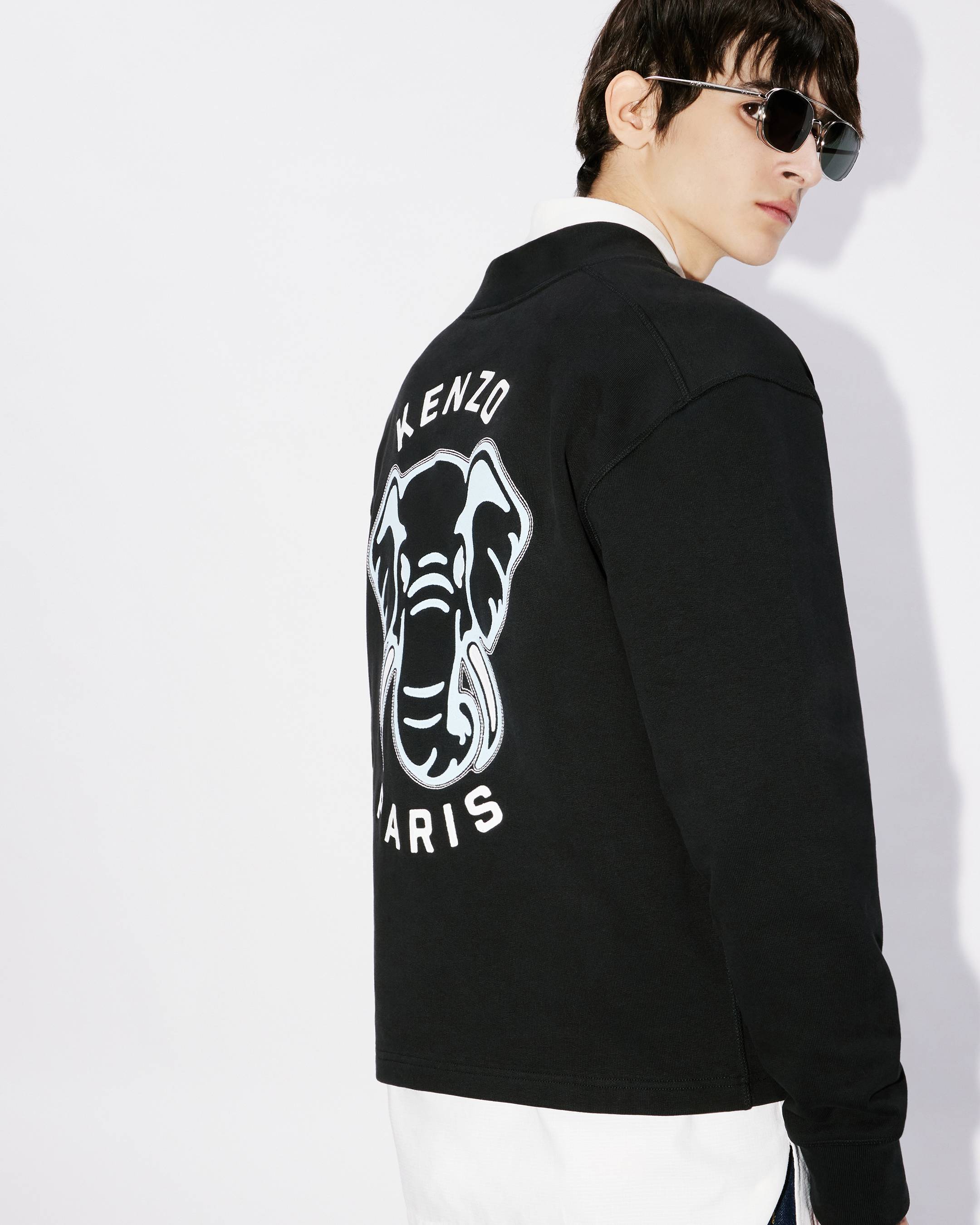 KENZO Elephant' embroidered cardigan
