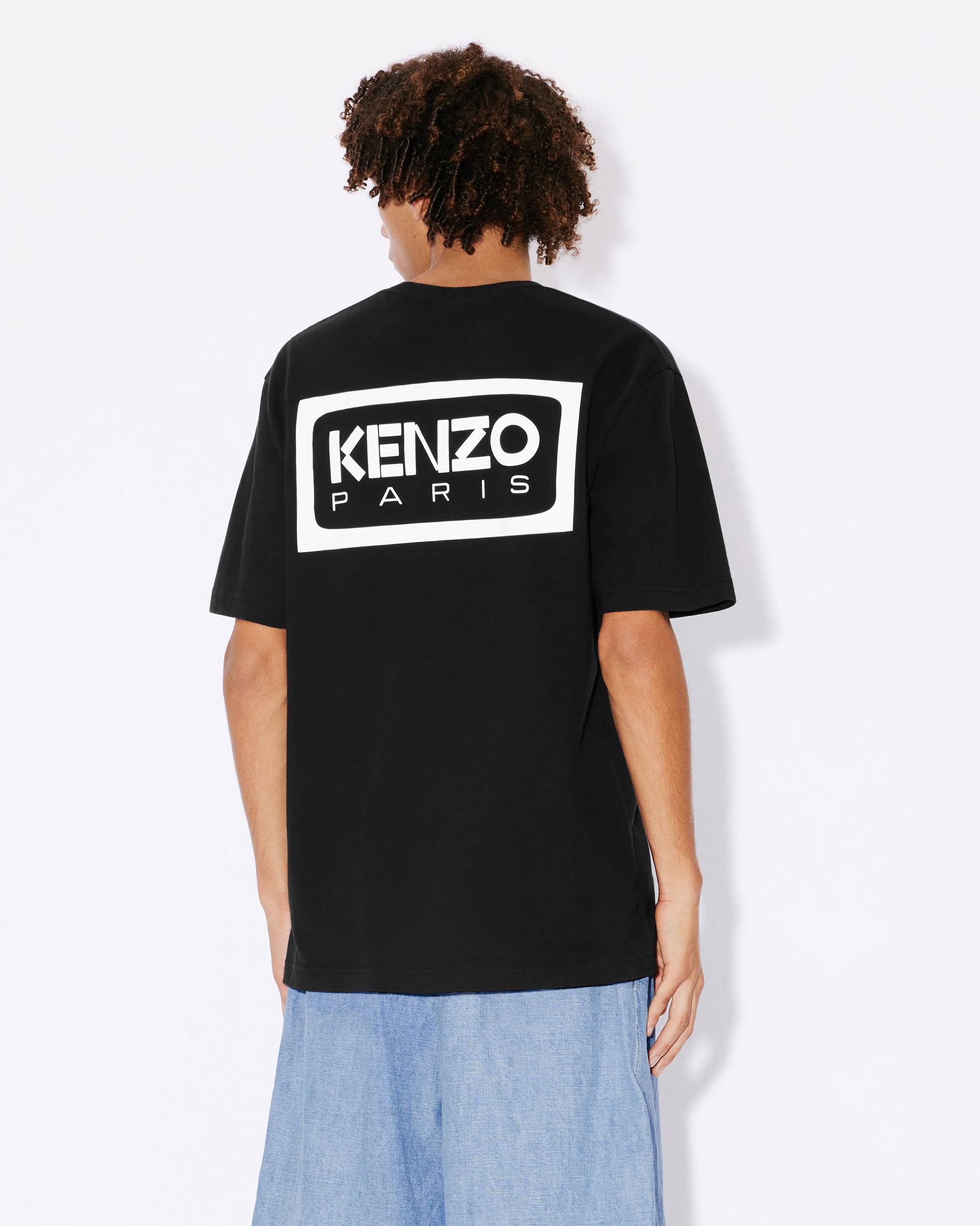 Bicolor KENZO Paris' embroidered T-shirt | KENZO