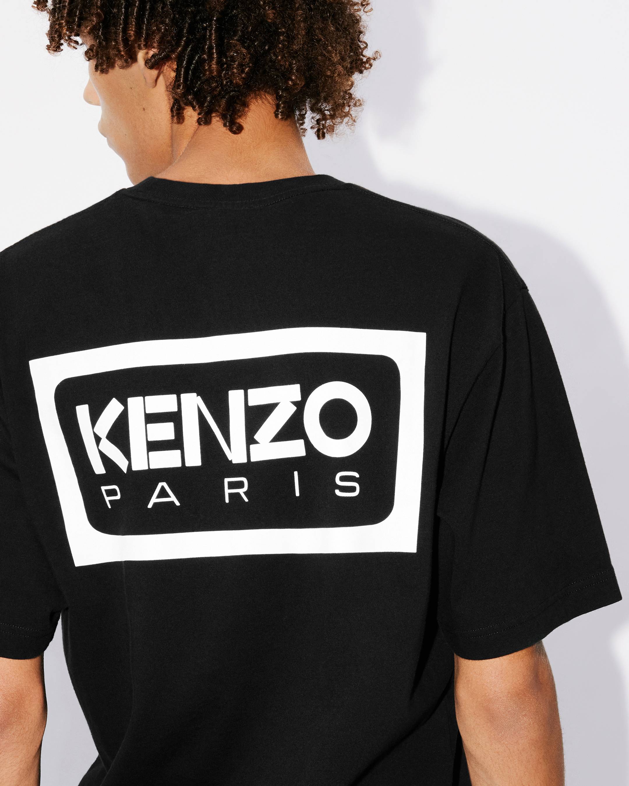 Bicolor KENZO Paris' embroidered T-shirt | KENZO