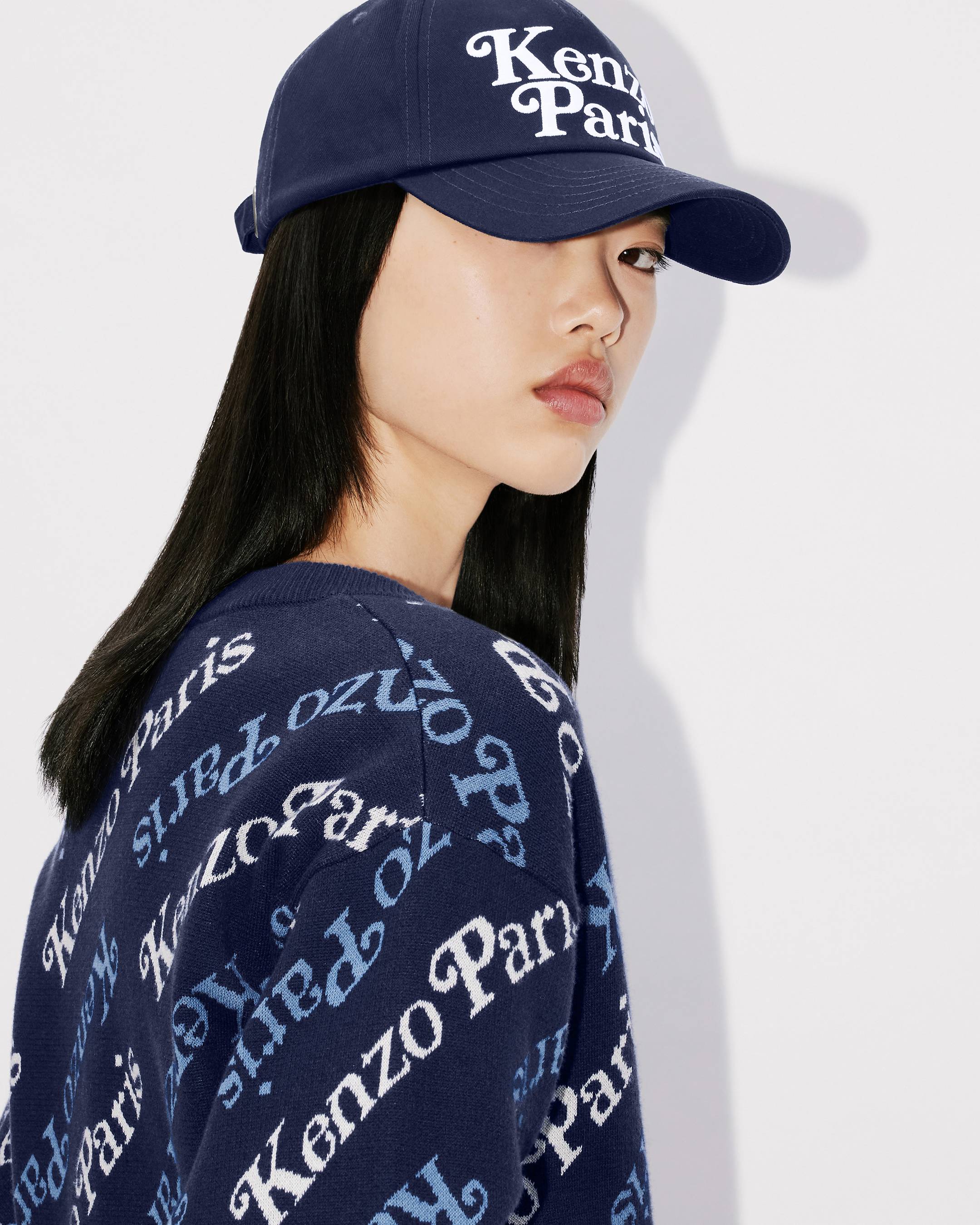 Kenzo By Verdy ' Utility' Cotton Cap Navy Blue | ModeSens