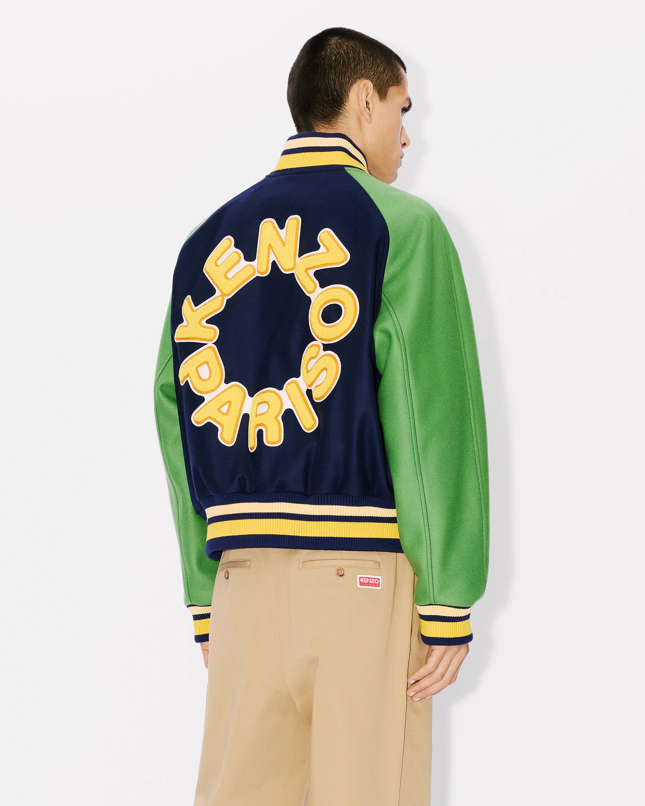 KENZO 80s 激レア‼️ウール100%ツイード織コート 気持ちよく
