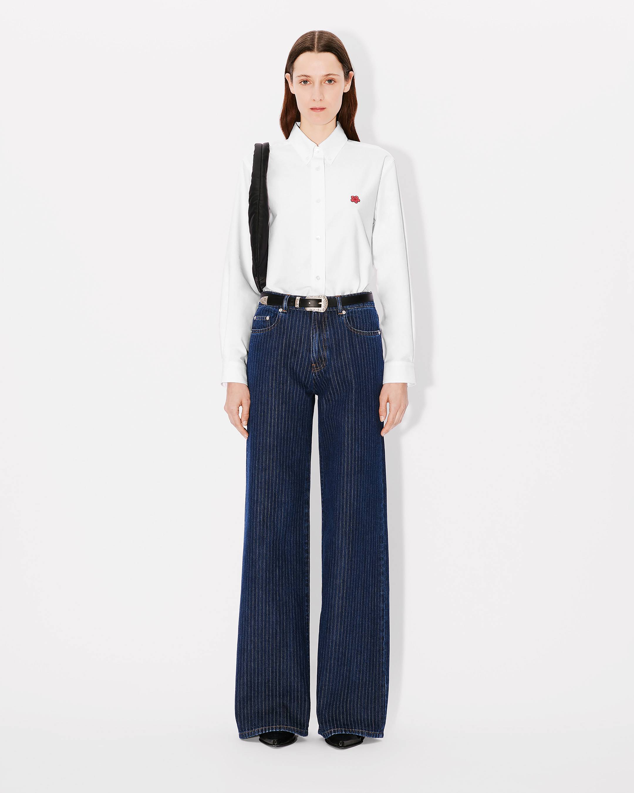 tシャツ 'Boke Flower 2.0' エンブロイダリー Tシャツ レディース Boke Flower' embroidered T-shirt in cotton | Women's | KENZO