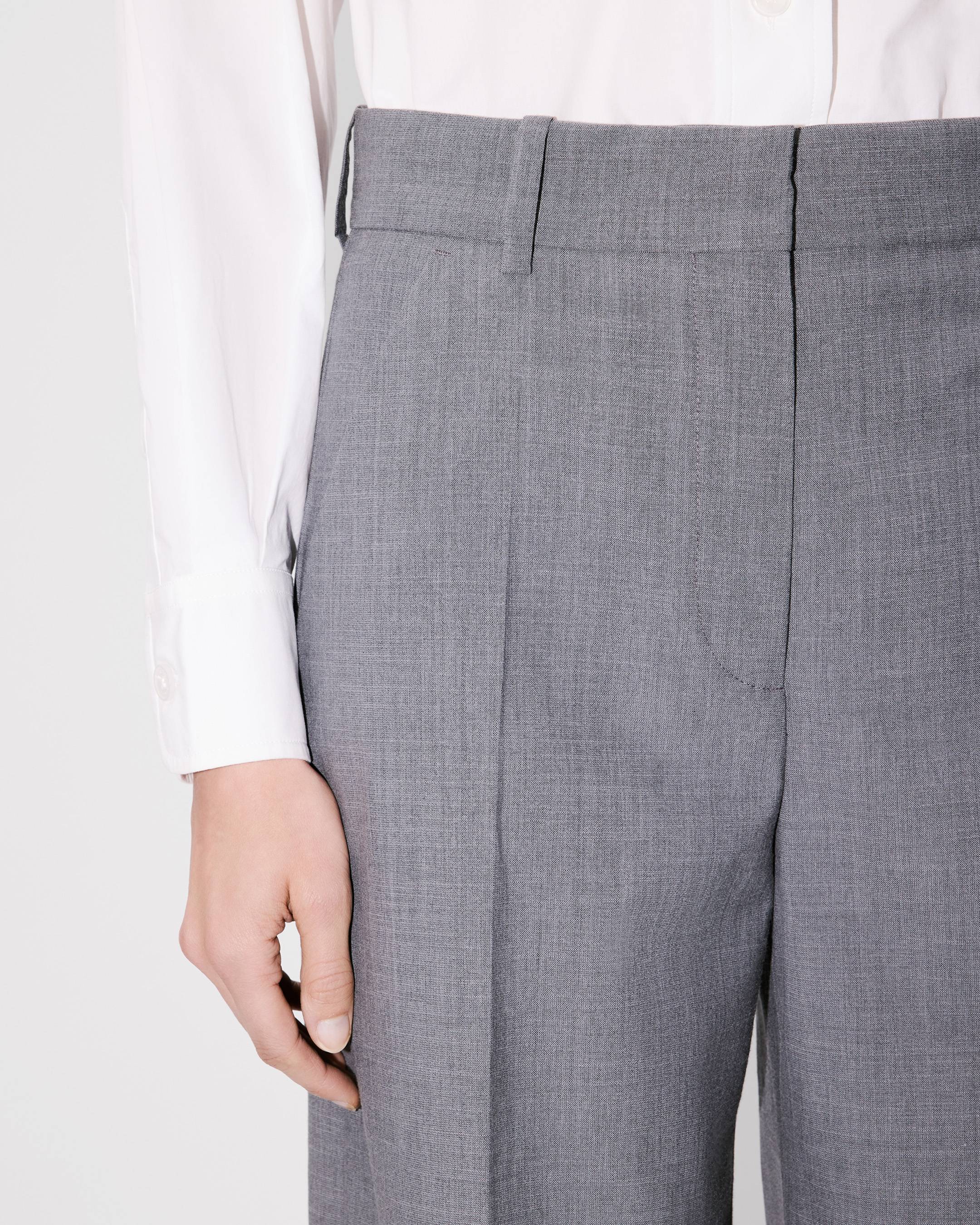 Tailored pants virgin wool