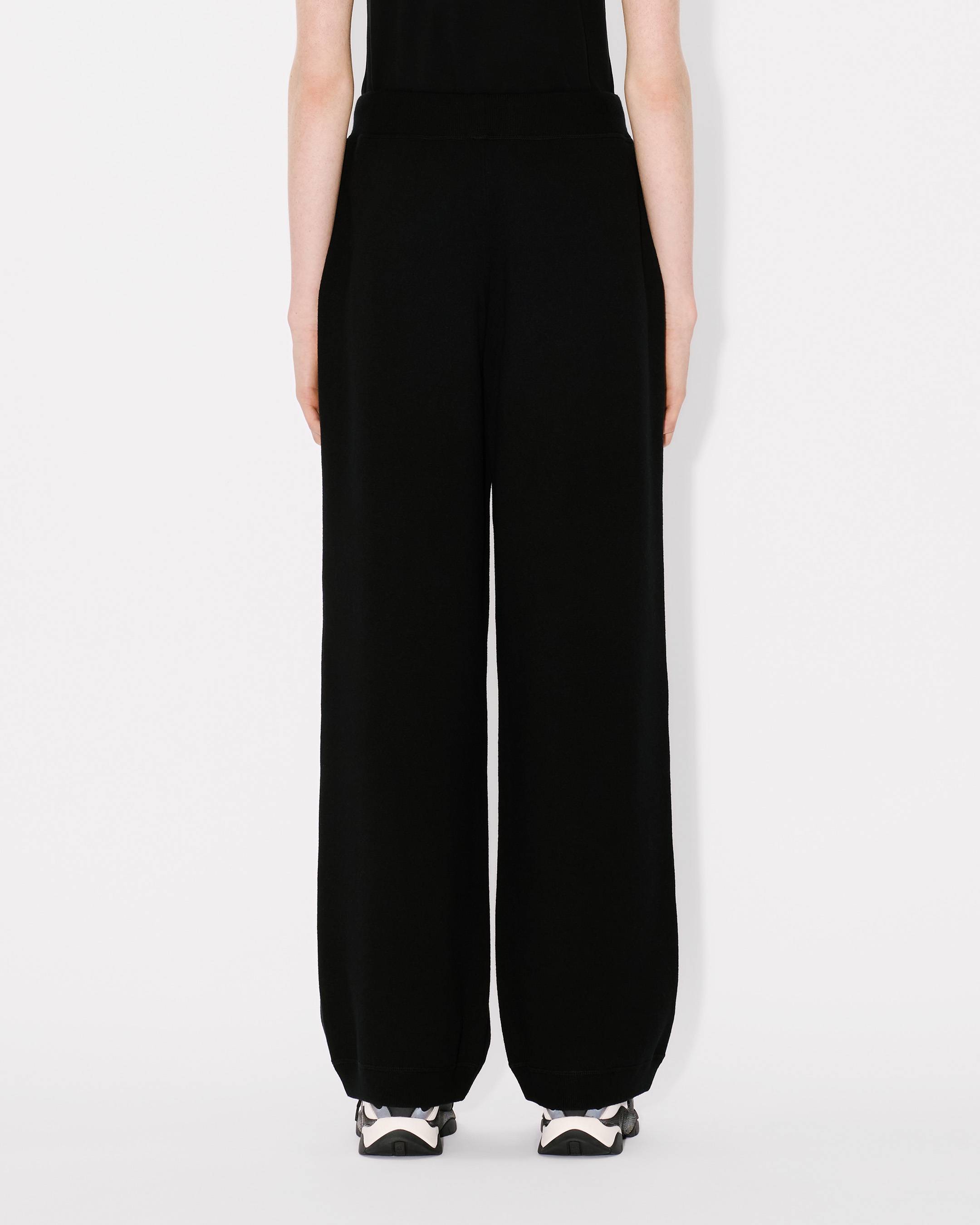 FLORAL JACQUARD DRAWSTRING WIDE PANTS(M Red): S'YTE｜THE