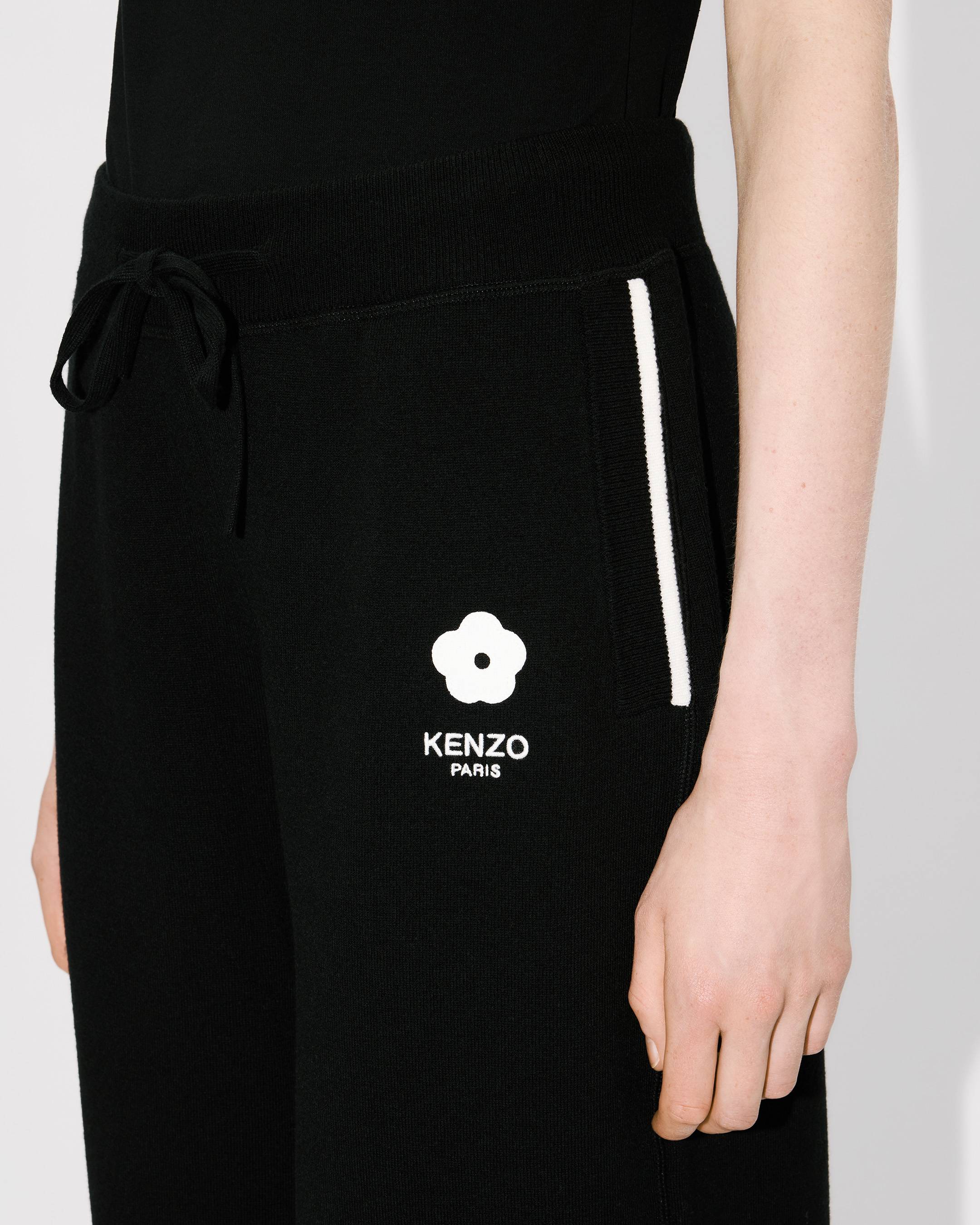 パンツ Kenzo BOKE FLOWER 2.0 PANTS Boke Flower 2.0' embroidered pants in wool and cotton