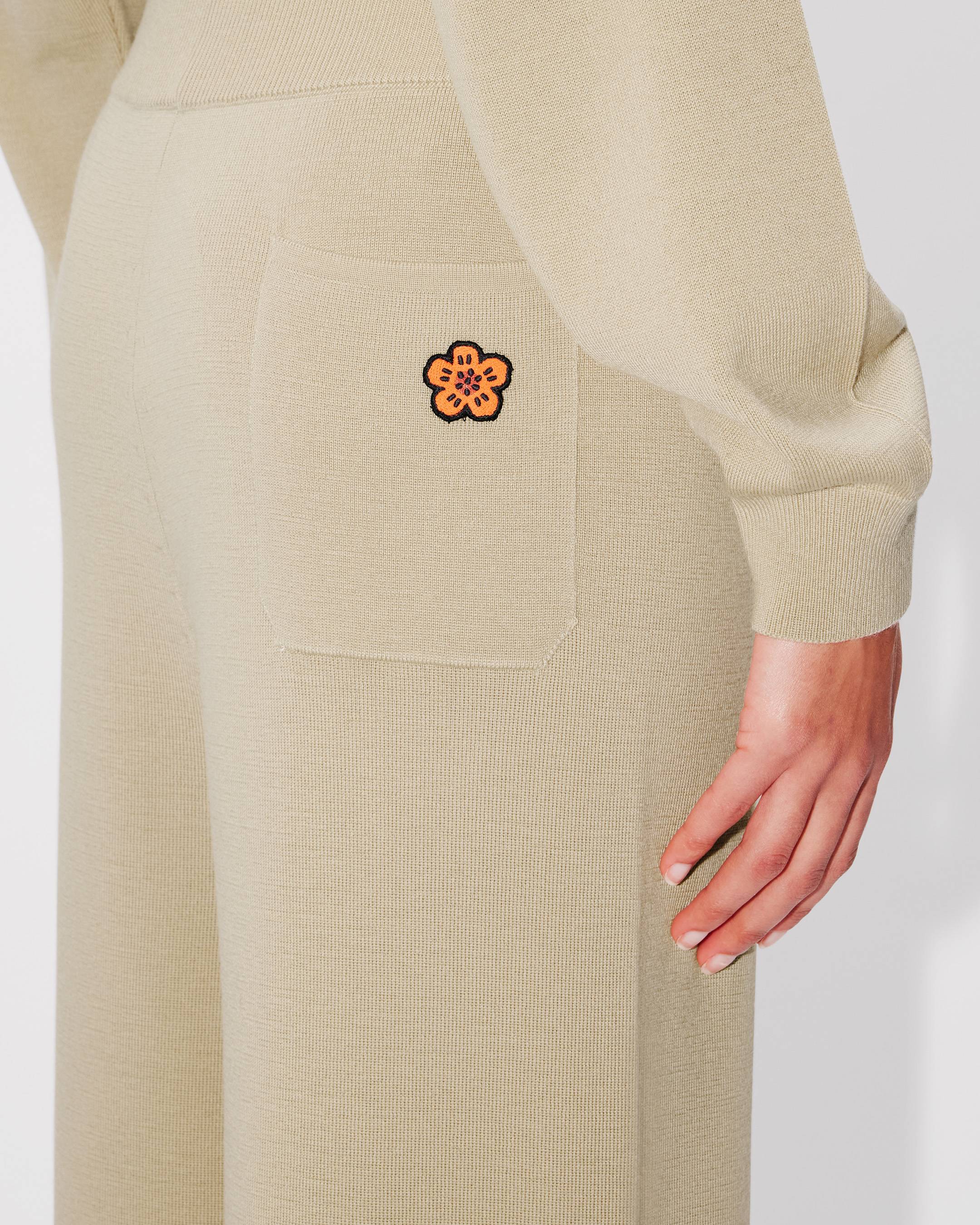 Boke Flower' embroidered pants in wool | Women's | KENZO