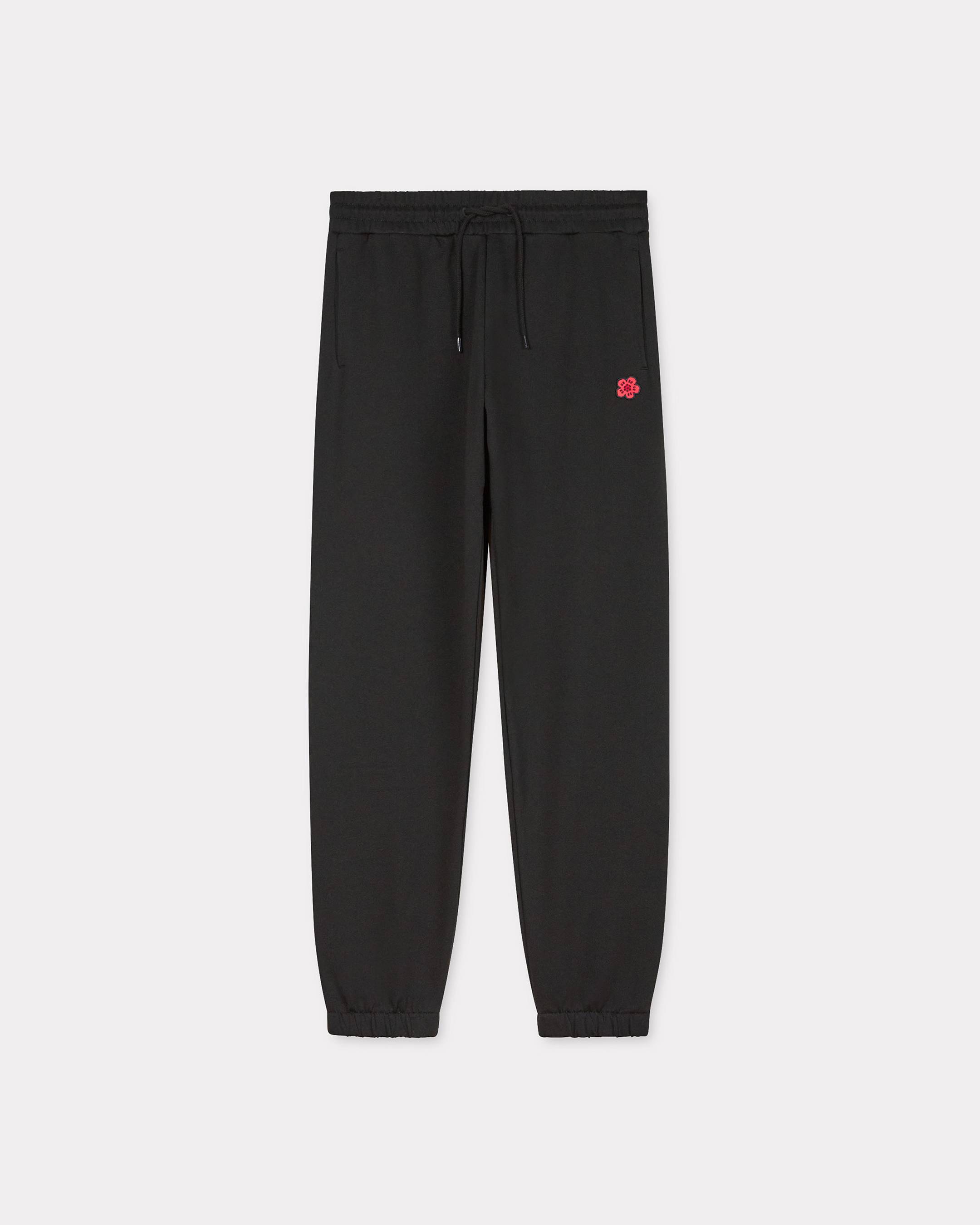 KENZO Pantalon De Jogging Brodé 'Boke Flower', Femme, Noir, XL