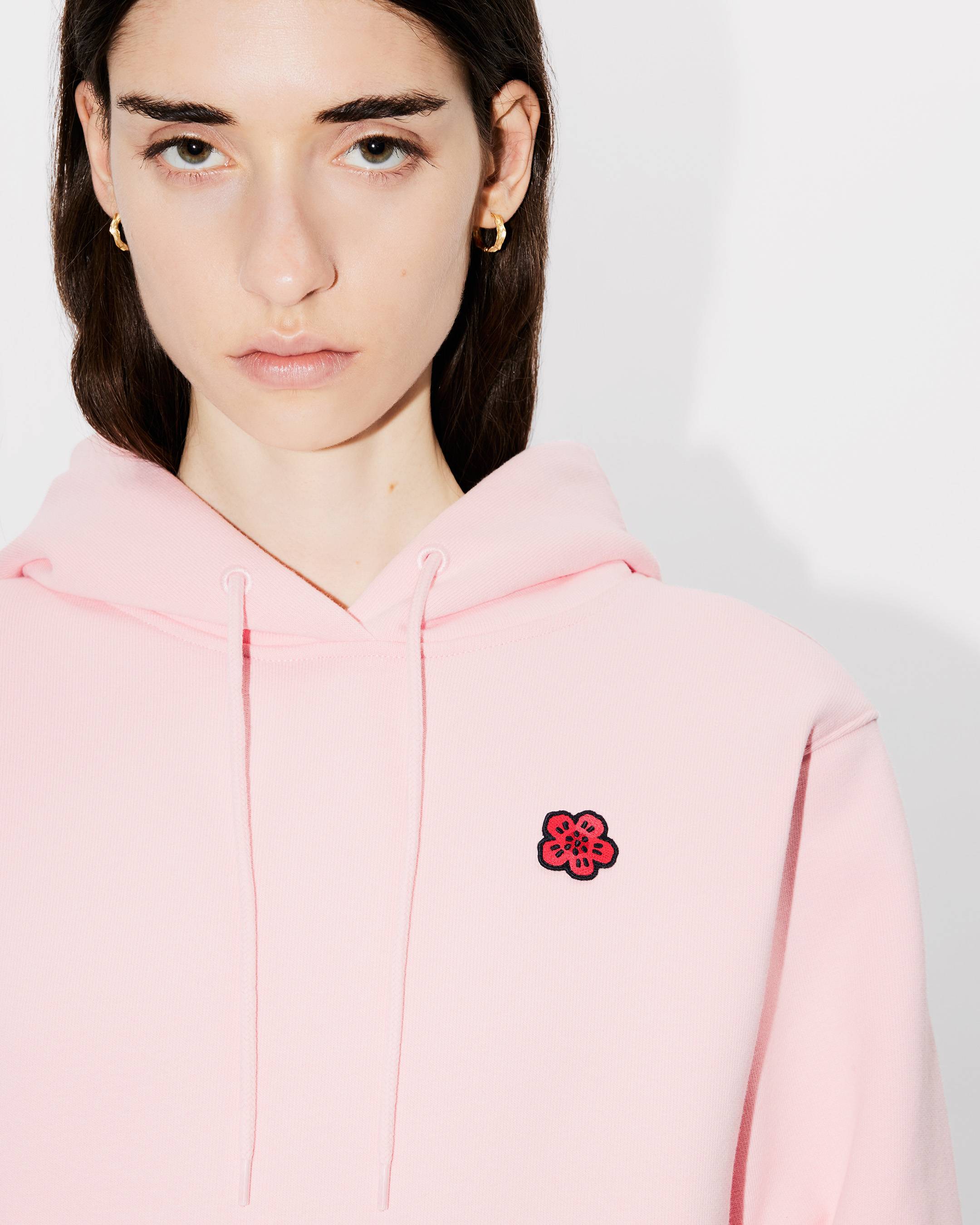 Boke Flower' embroidered hoodie | Women's | KENZO