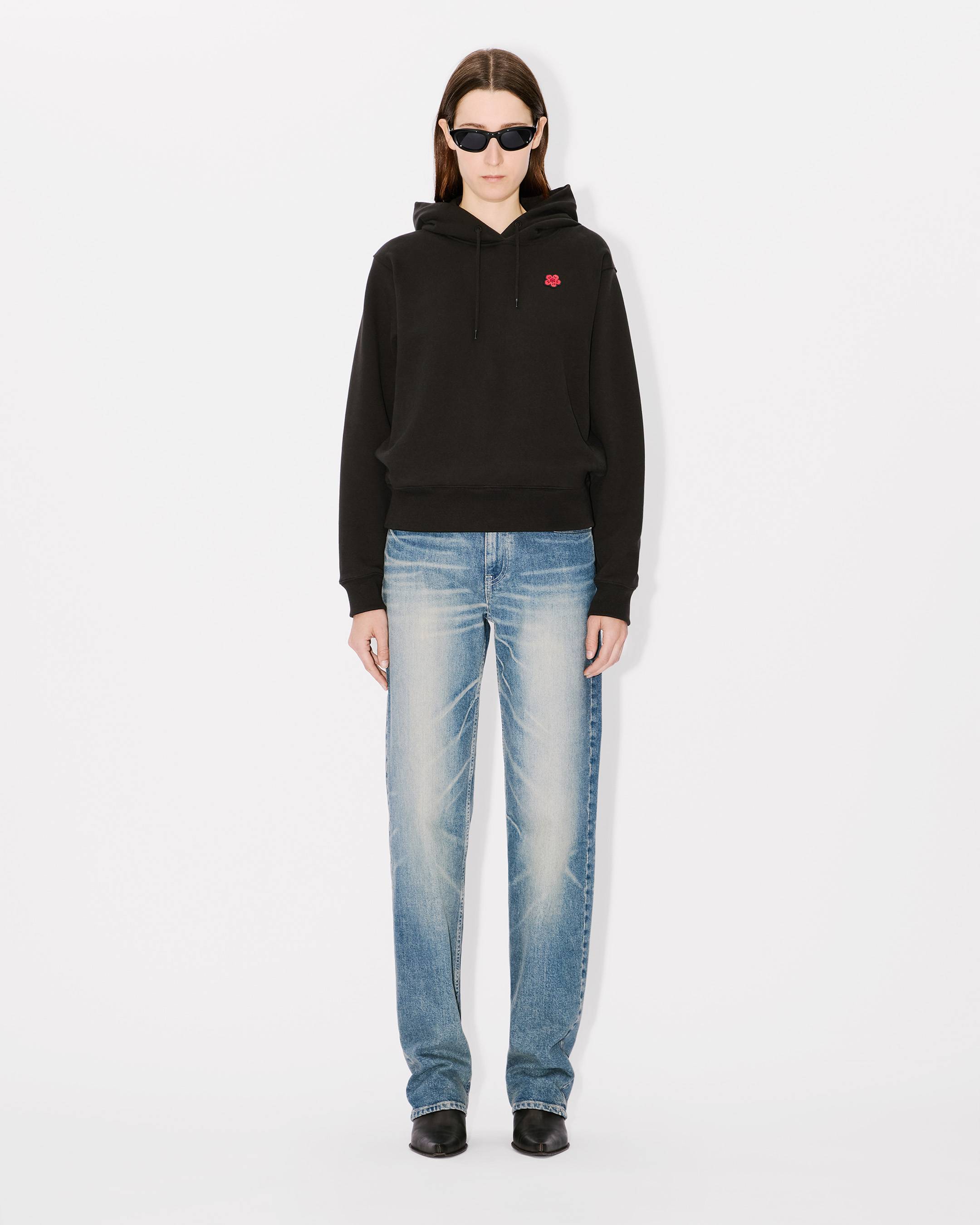 Boke Flower' embroidered hoodie | Women's | KENZO