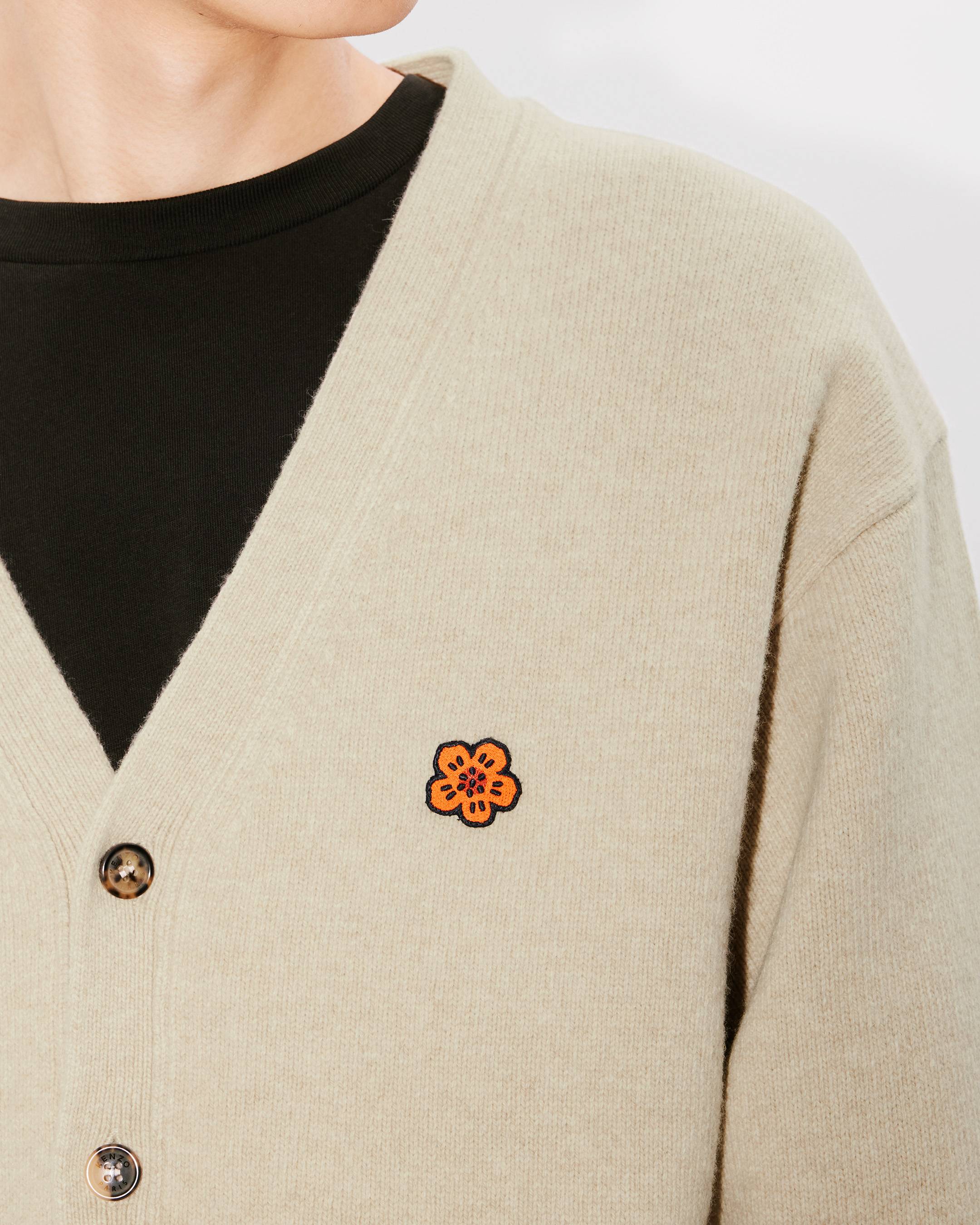 ★KENZO★ Gats Bokeh Flower Cardigan Black FE65SW2264MT99J F MUSINSA | KENZO GATS Bokeh Flower Cardigan - Black