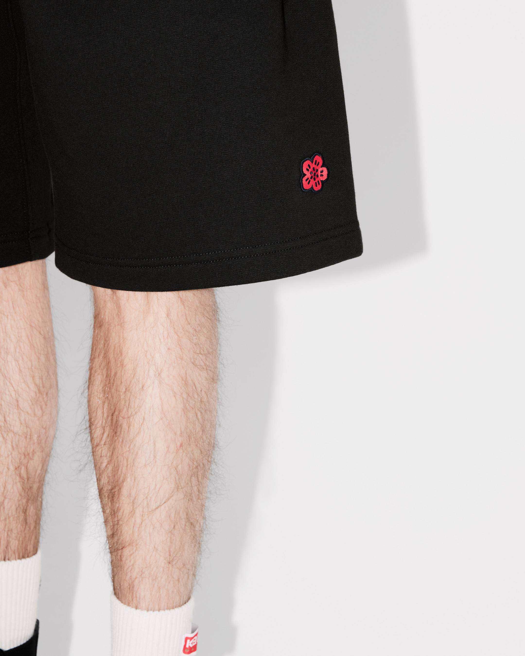 'Boke Flower' embroidered shorts cotton
