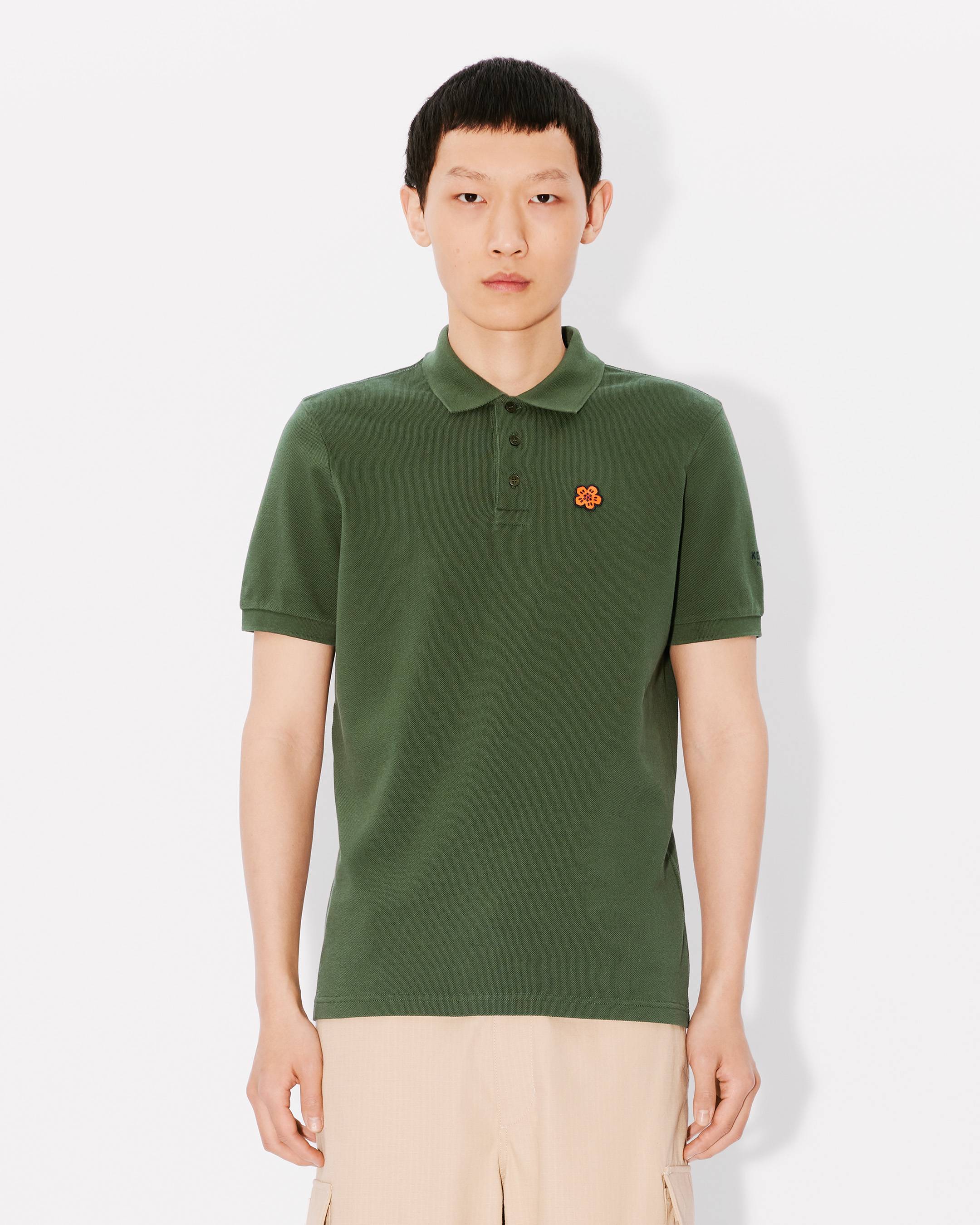 [KENZO]★POP EMBROIDERED SLIM POLO★関税込 KENZO Pop' embroidered slim polo in cotton | Men's | KENZO