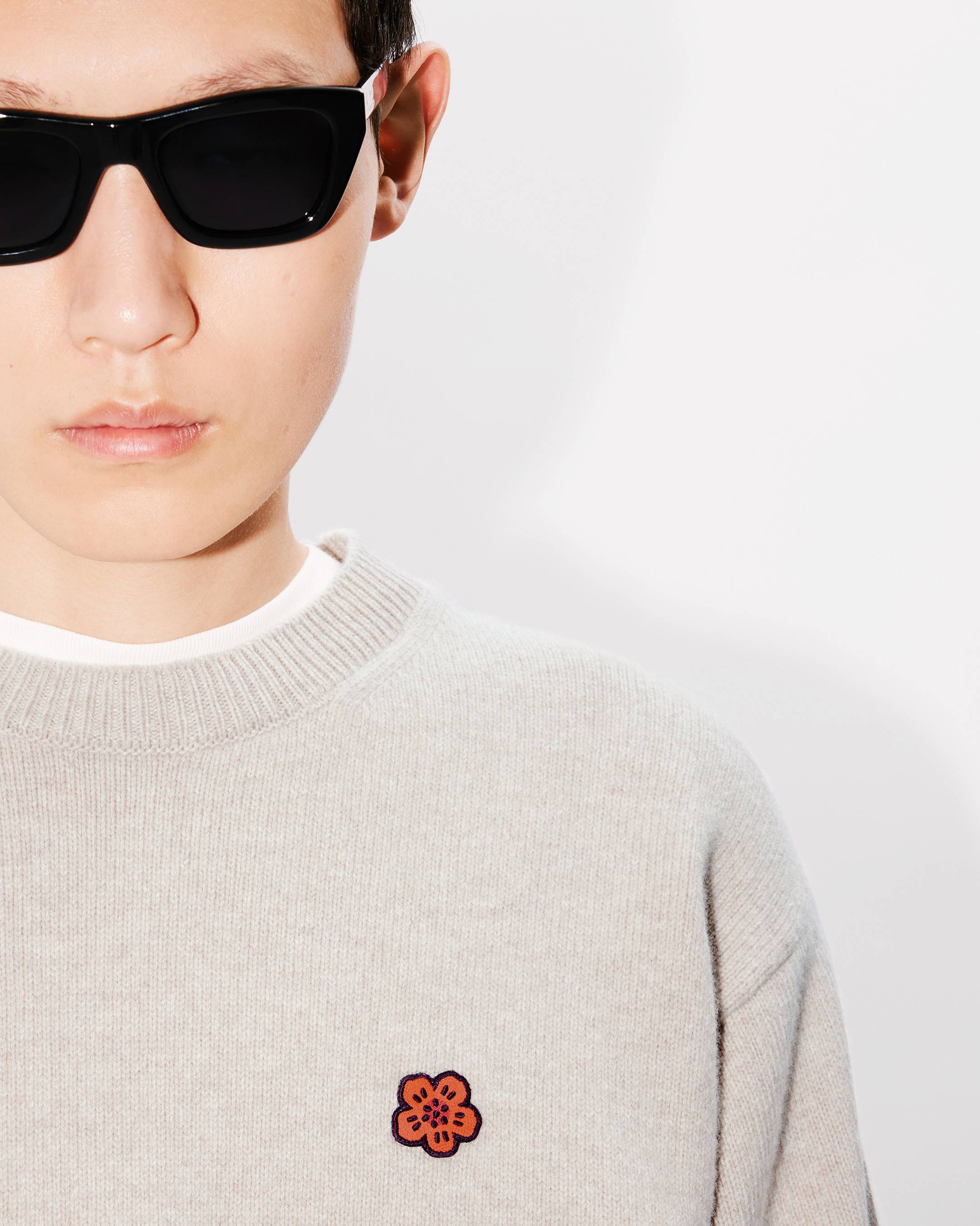 【送料&関税込】Kenzo Turtleneck Boke Flower Embroidered Kni Boke Flower' embroidered turtleneck jumper in wool | Men's