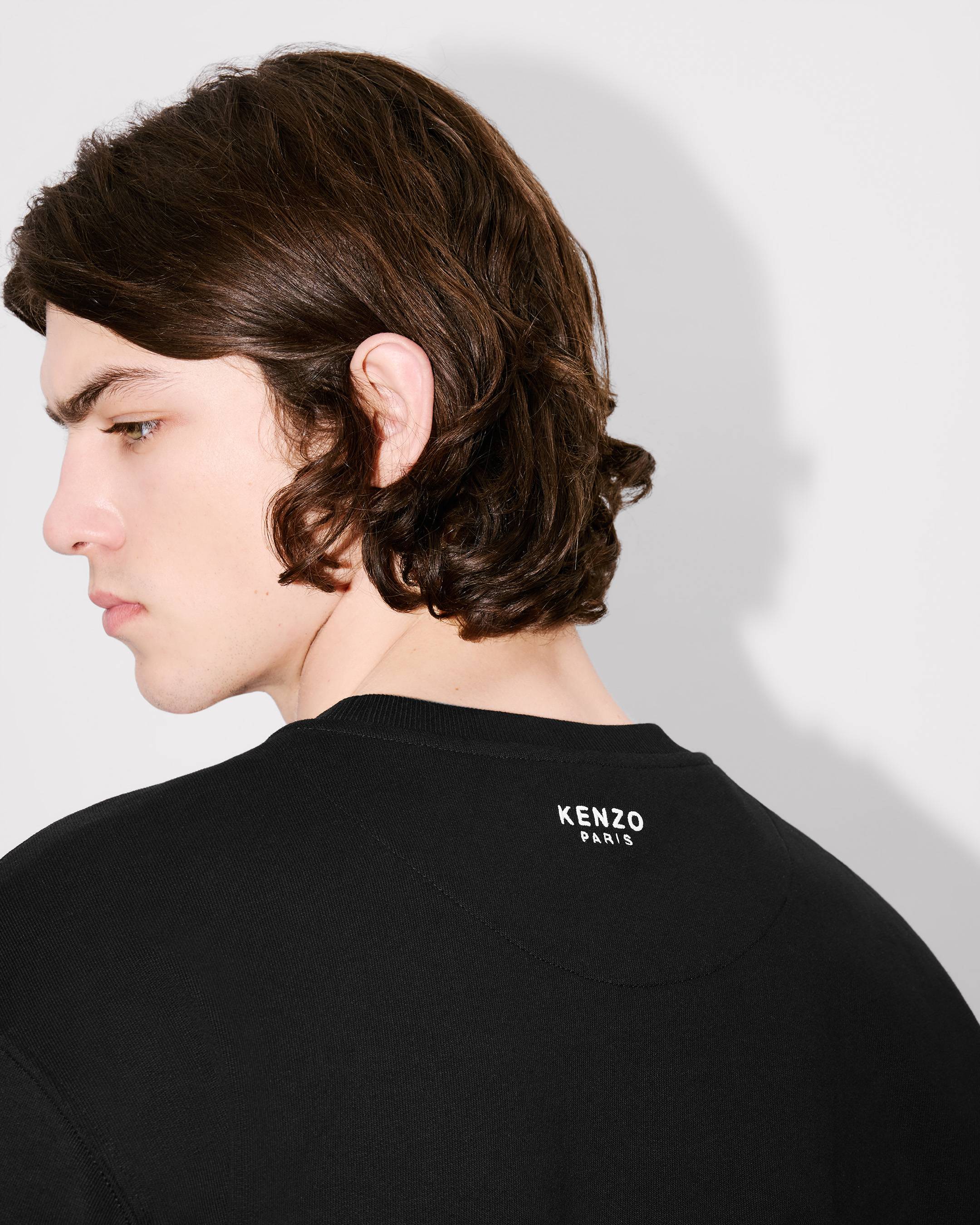 Boke Flower' embroidered sweatshirt in cotton | Men's | KENZO