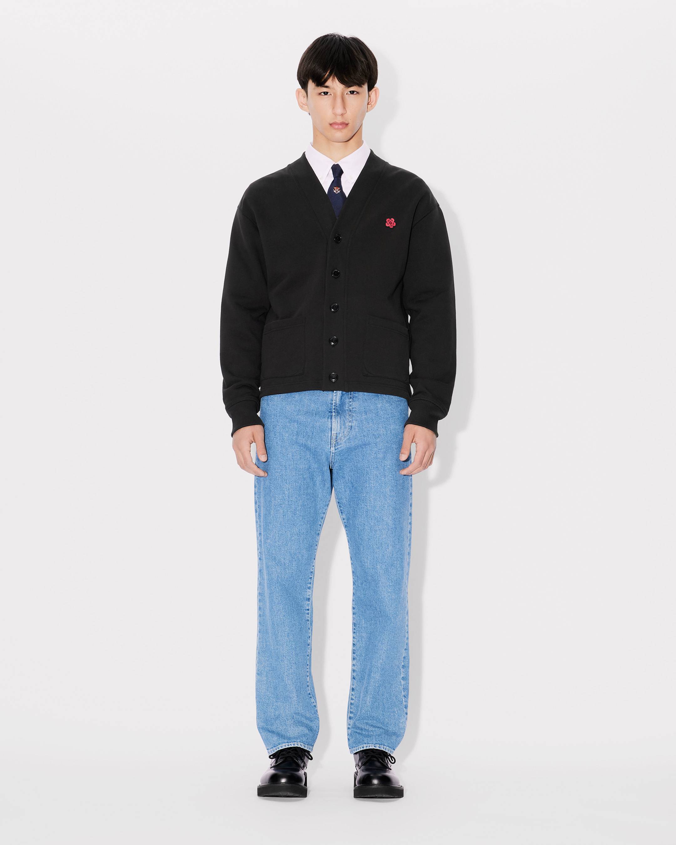 KENZO ケンゾー　エンブロイダリー カーディガン ブラック　サイズM Boke Flower' エンブロイダリー カーディガン | メンズ | KENZO