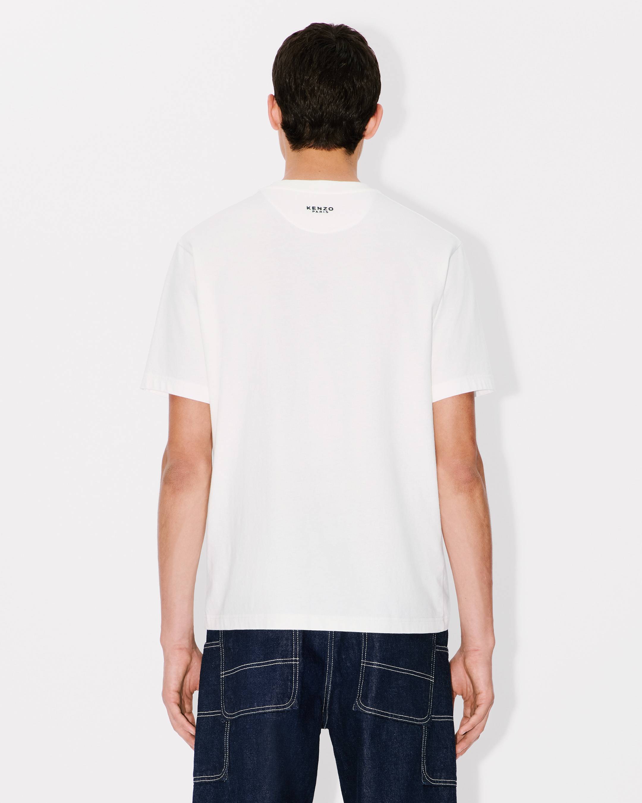 【Kenzo】T-SHIRT◆FE65TS4744SG Boke Flower' embroidered T-shirt in cotton | Men's | KENZO