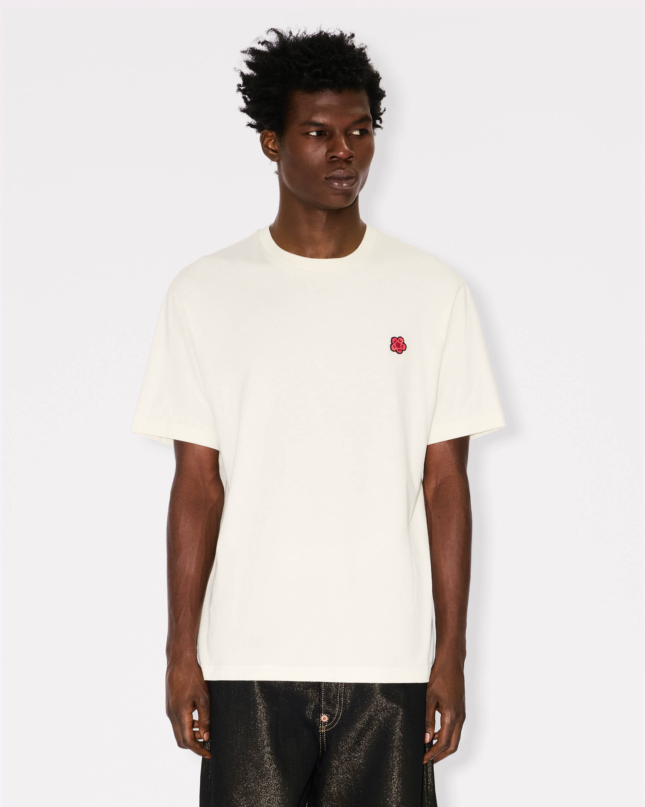 'Boke Flower' embroidered T-shirt in cotton