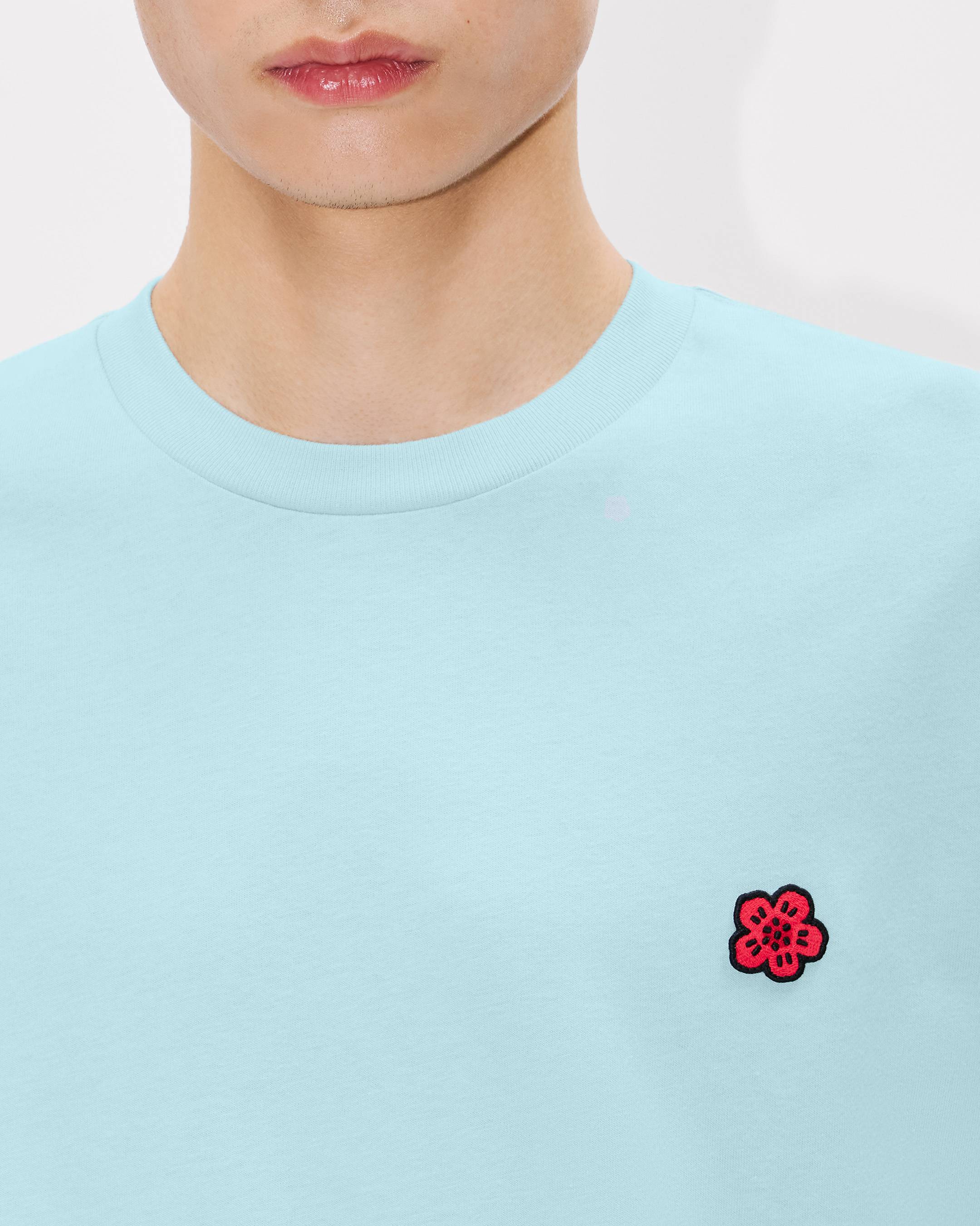 'Boke Flower' embroidered T-shirt in cotton