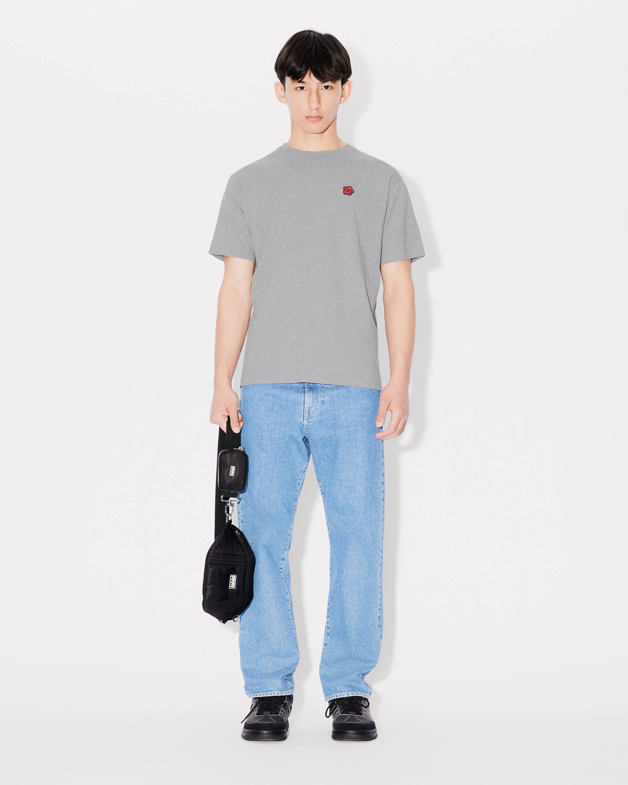 Boke Flower' embroidered T-shirt in cotton | Men's | KENZO