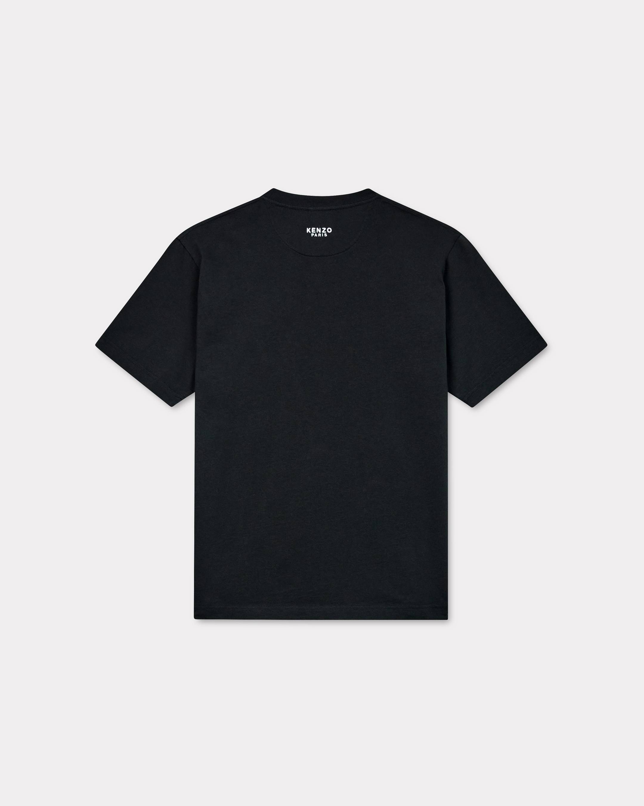 国内発送/KENZO/'Boke Flower' 刺繍 コットン Tシャツ Kenzo Boke Flower T-shirt | Black | FARFETCH