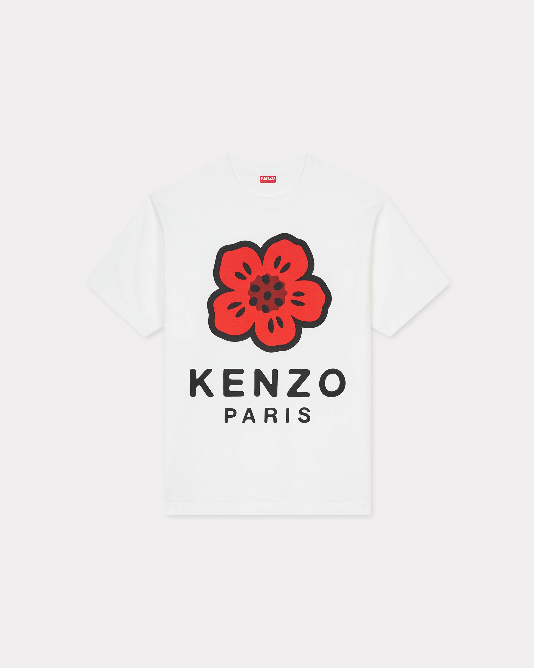 KENZO 'Boke Flower' T-shirt , Man, Off White, Size Xs, Cotton