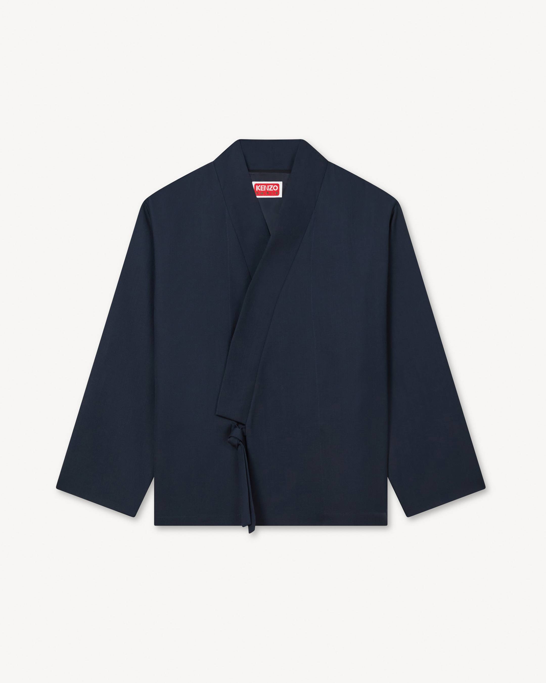 Kimono jacket in virgin wool | Men's | KENZO