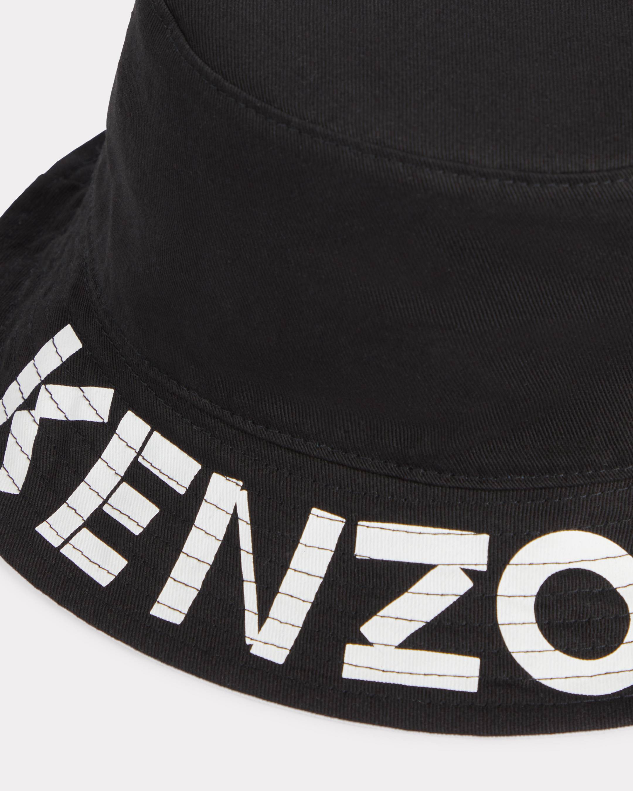 KENZO バケットハット リバーシブル　ブラック ブルー セール アウトレットファッション - KENZO バケットハット