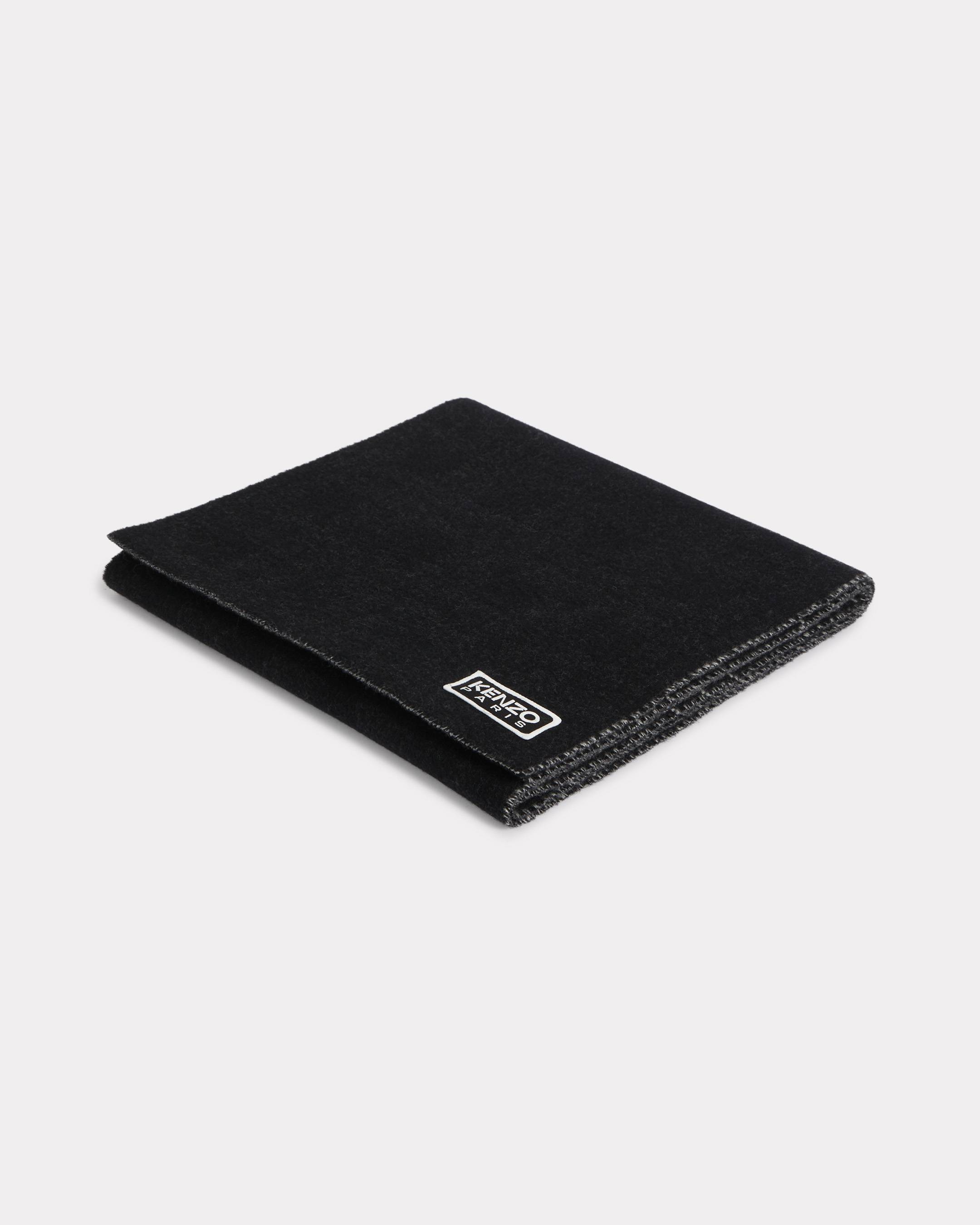 KENZO Weave' oversize reversible wool scarf | KENZO
