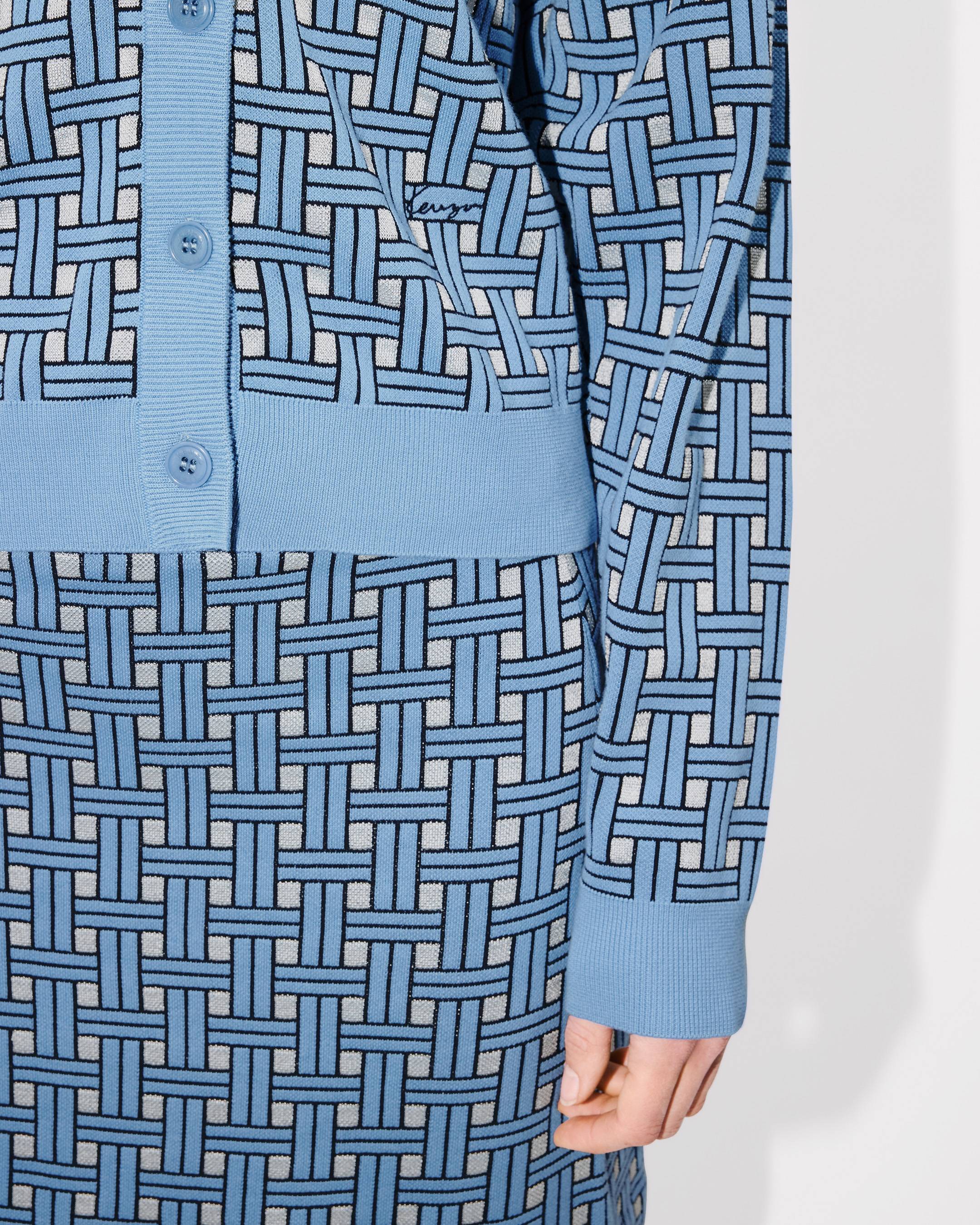 カーディガン 'KENZO Weave' エンブロイダリー カーディガン レディース KENZO カーディガン 'KENZO Weave' エンブロイダリー レディース