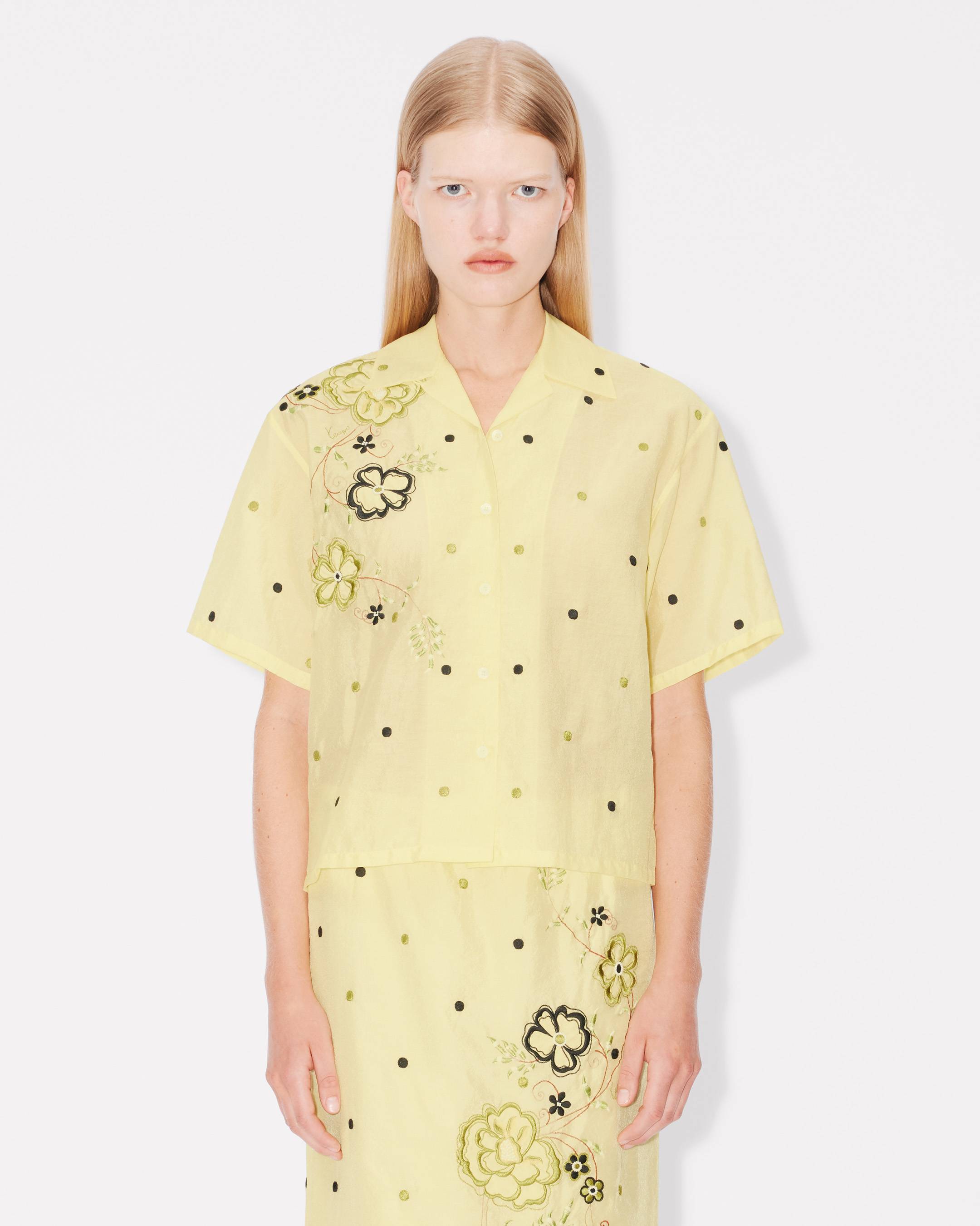 【送料&関税込】kenzo Peonies T-shirt KENZO Peonies' loose T-shirt | Women's | KENZO