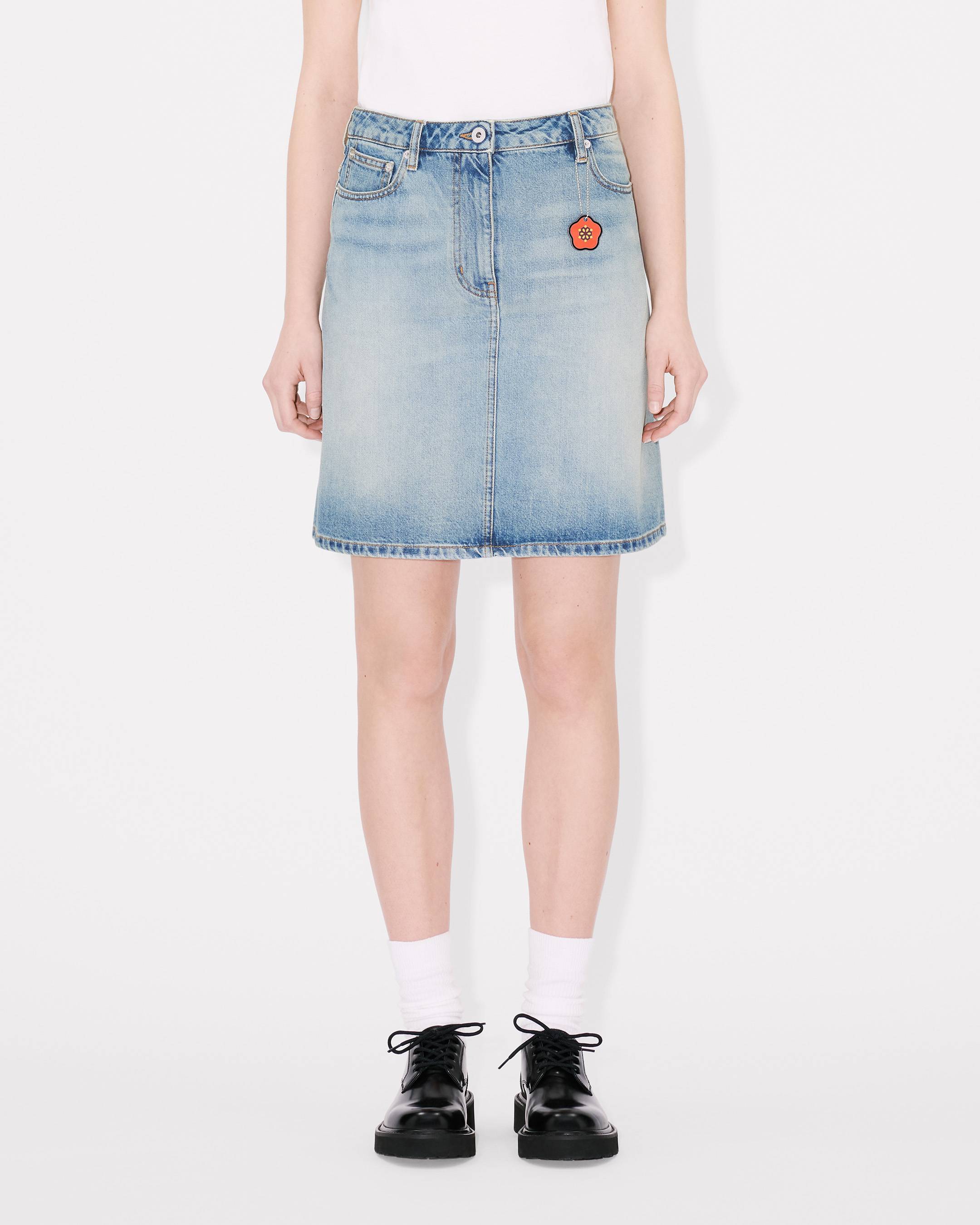◆送料・関税込◆KENZO テクニカル コットン ショート スカート Boke Flower 2.0' テクニカル コットン ショート スカート