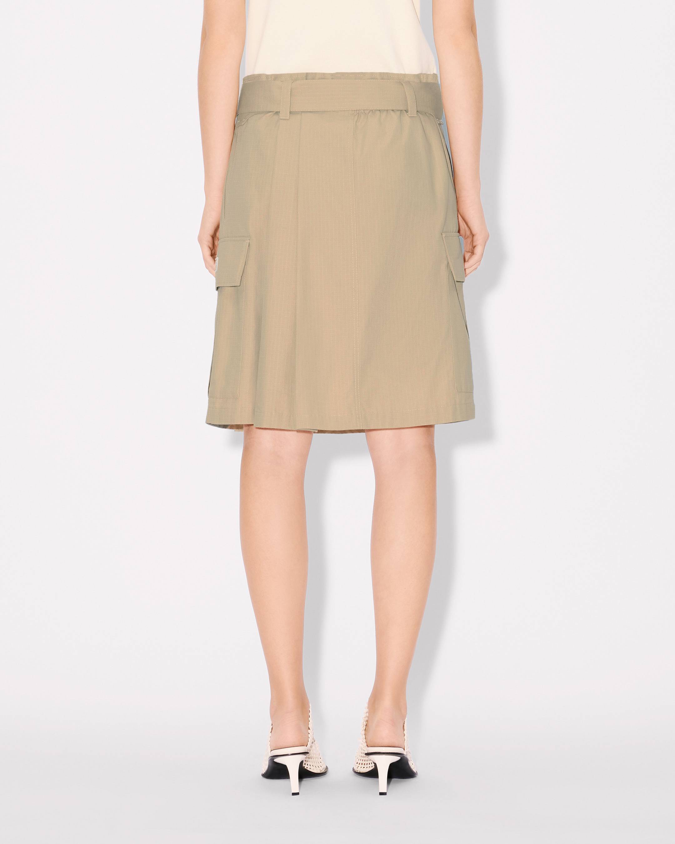 スカート KENZO 'Cargo' skirt Beige Cargo knee skirt in cotton ripstop | Women's | KENZO